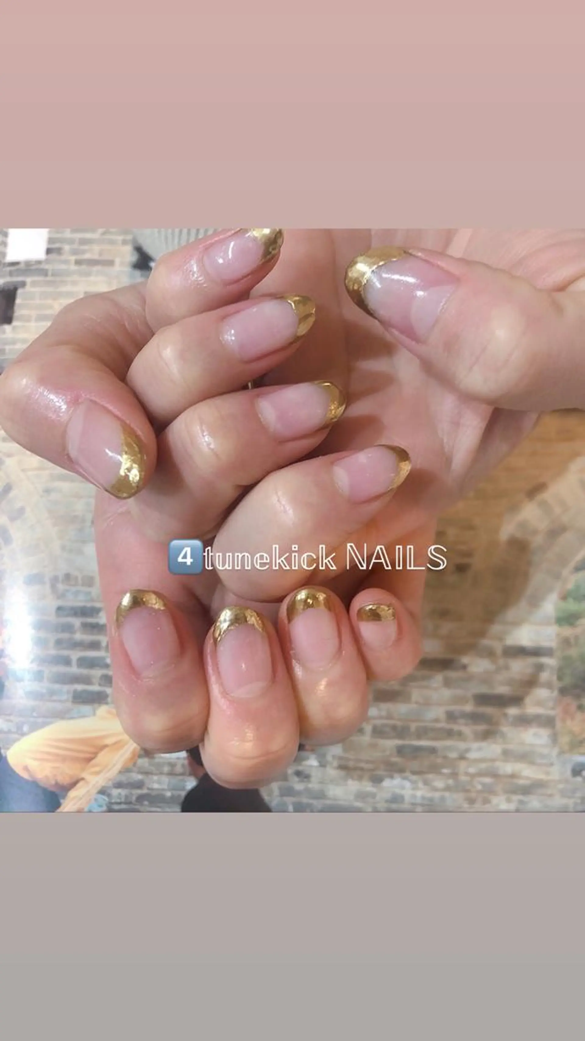 ネイル フレンチネイル ミラーネイル 星野 淳子のネイルデザイン