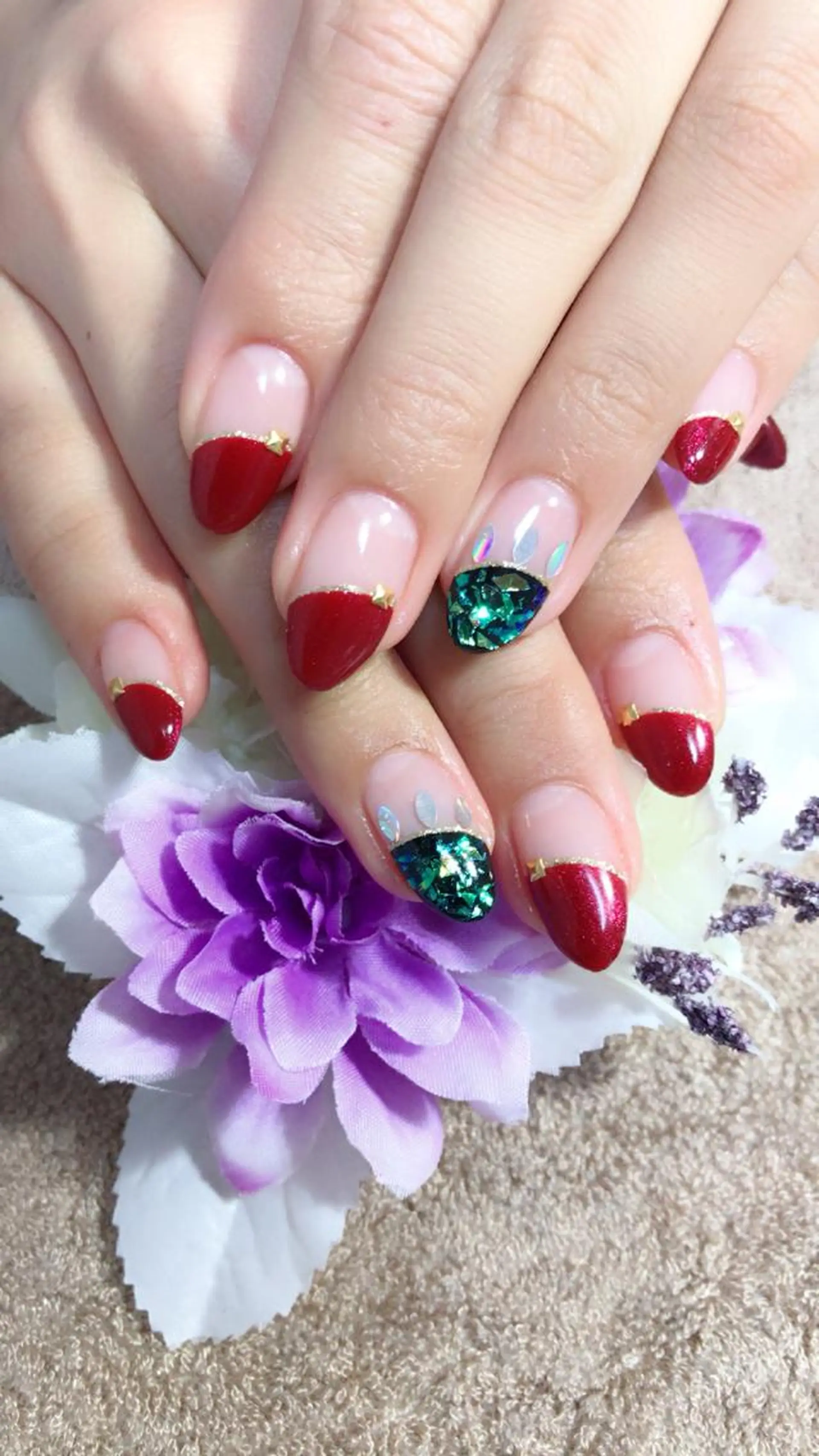 ネイル ネイル/耳つぼ /新ホワイトニングのネイルデザイン