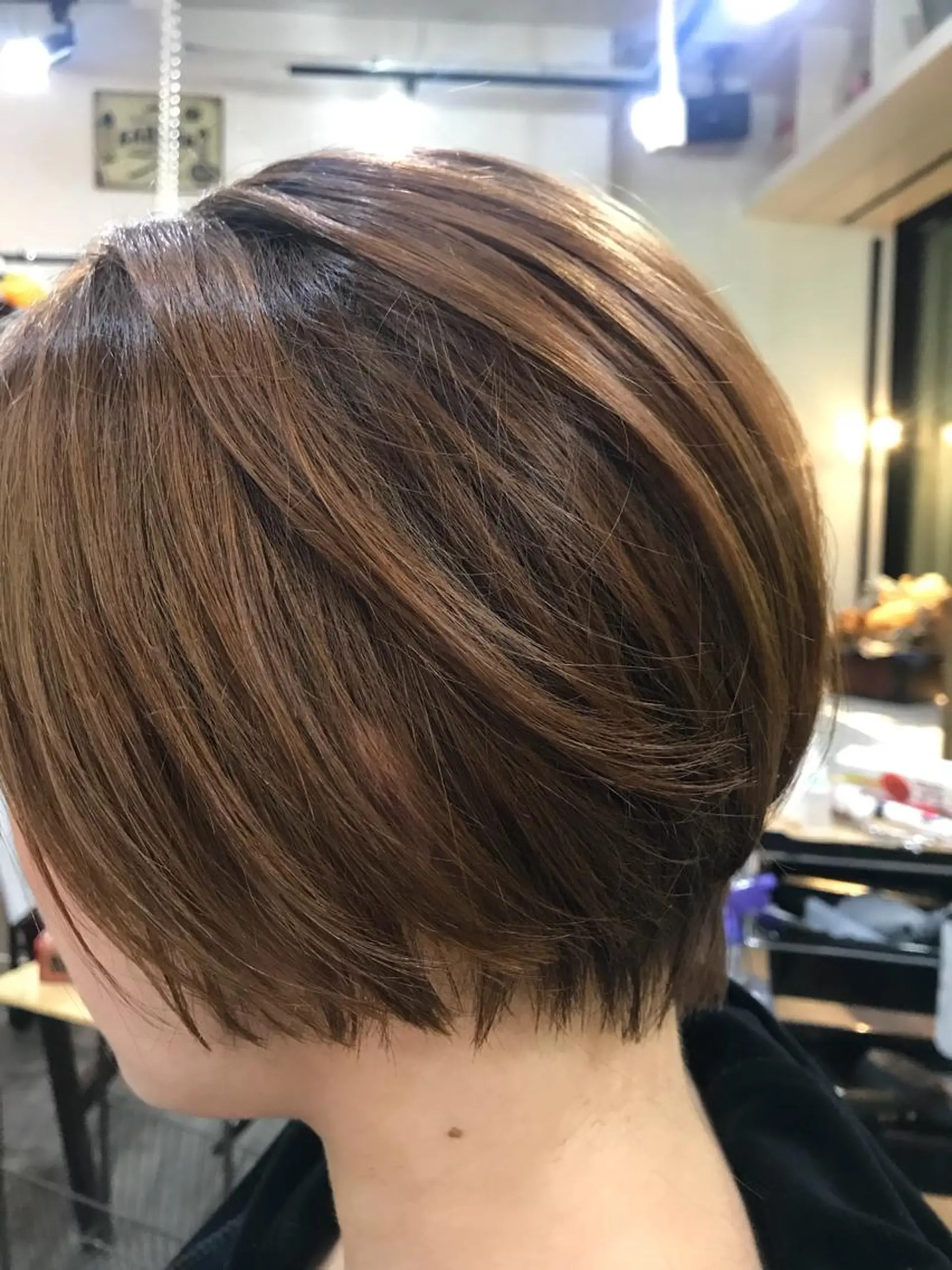 ショート ショートヘア 家田 竜のヘアスタイル