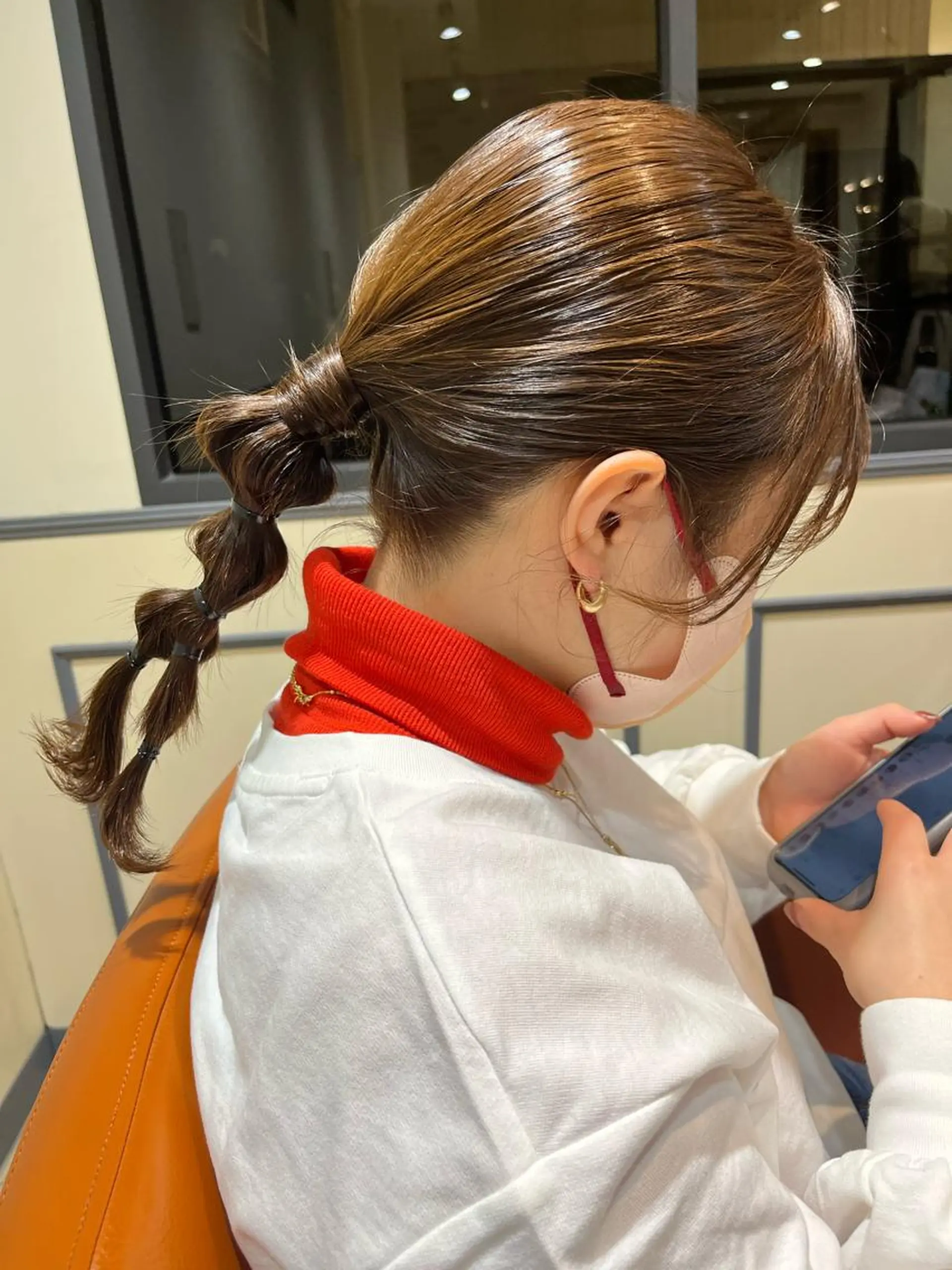 カラー 【eight宿河原】 すぎもとはづきのヘアスタイル