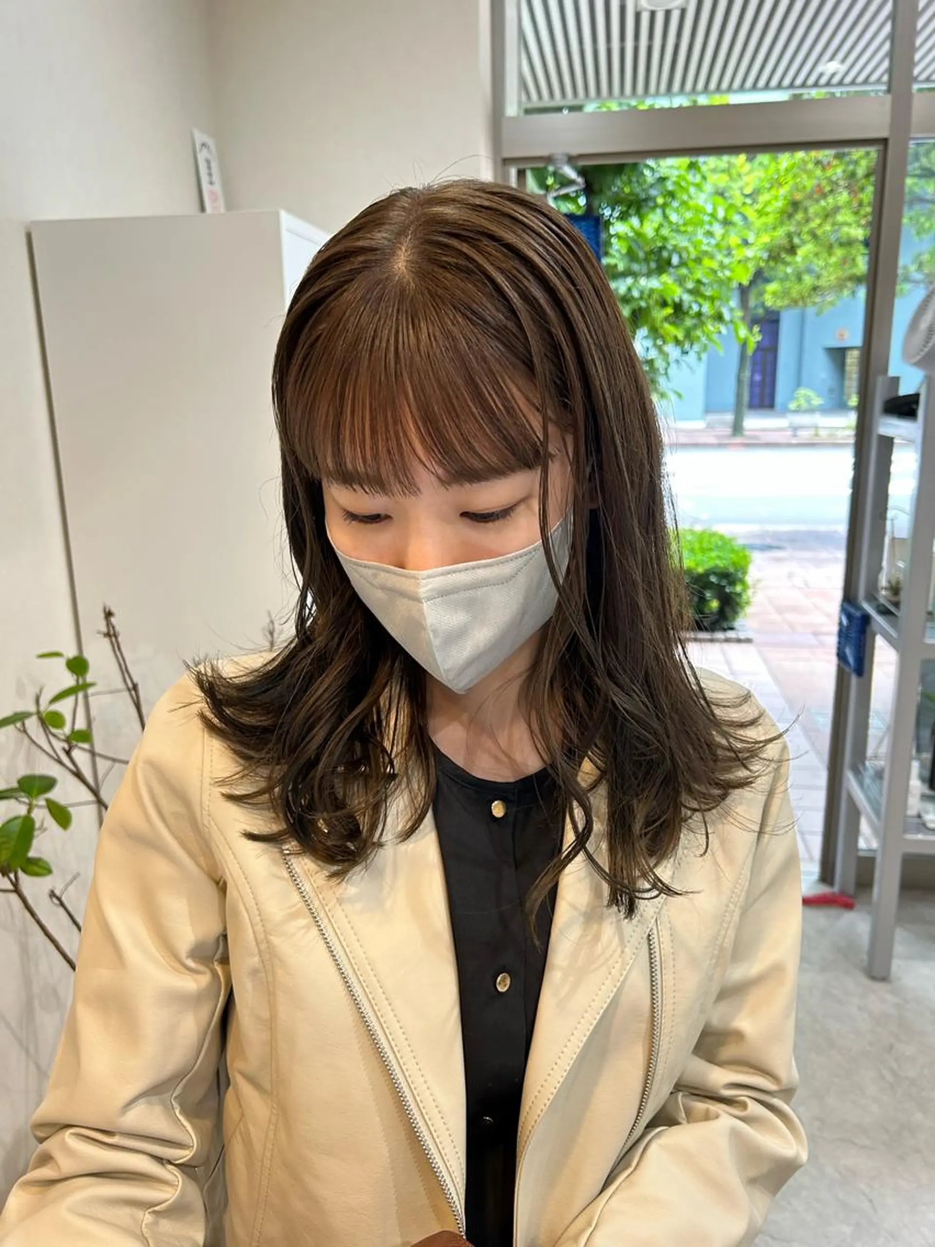 ロング ボブ/透明感カラー 🧸YUI❤️のヘアスタイル