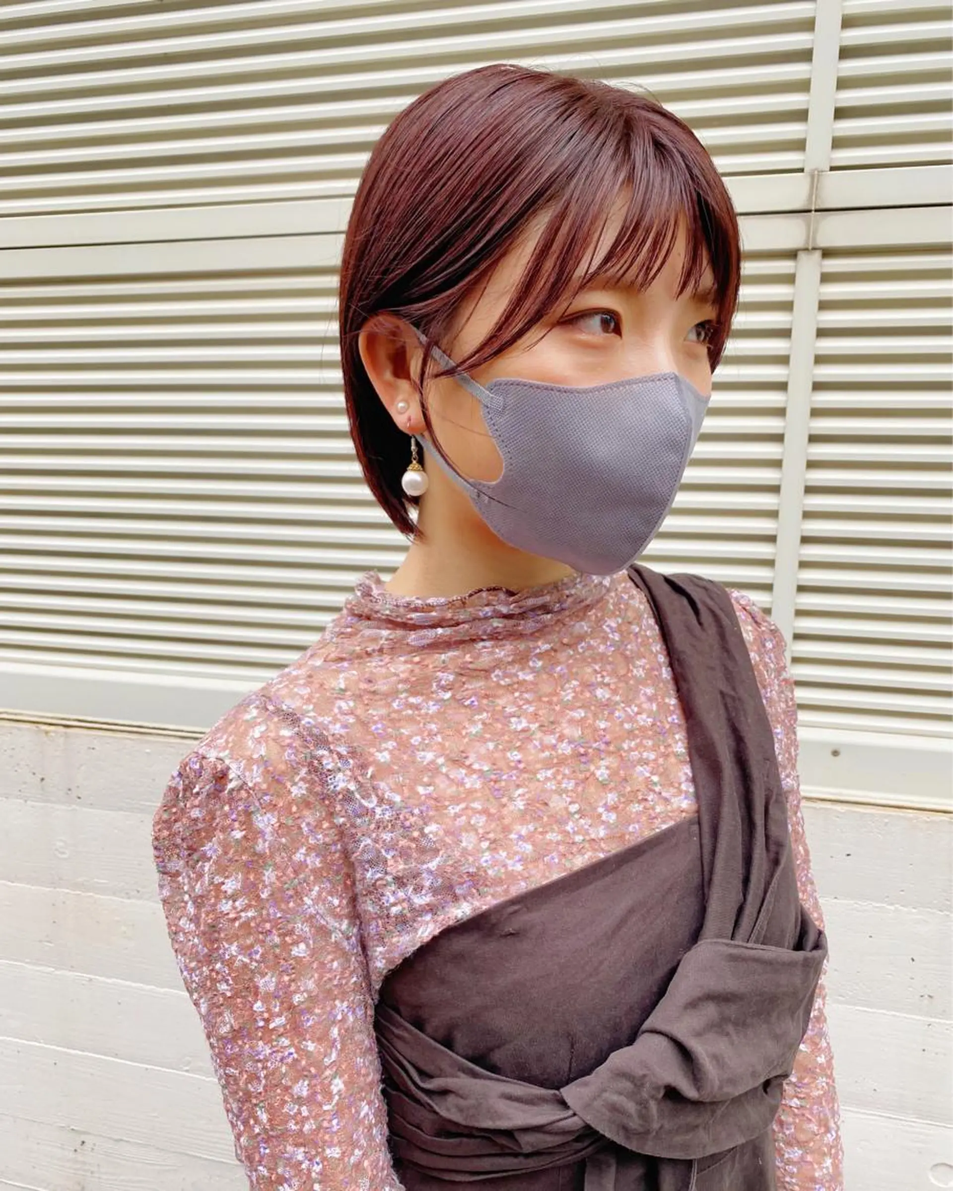 ショート カラー カット ヘアカラー トリートメント IVORY.所属・🟩白髪ぼかし/ボブ /ショートヘア/大司のヘアスタイル