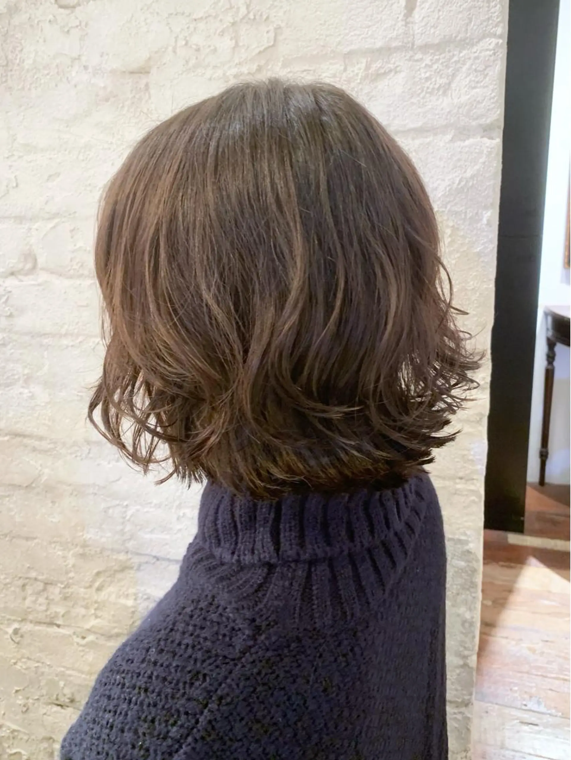 ミディアム パーマ 銀座No.1髪質改善 縮毛矯正/本木のヘアスタイル