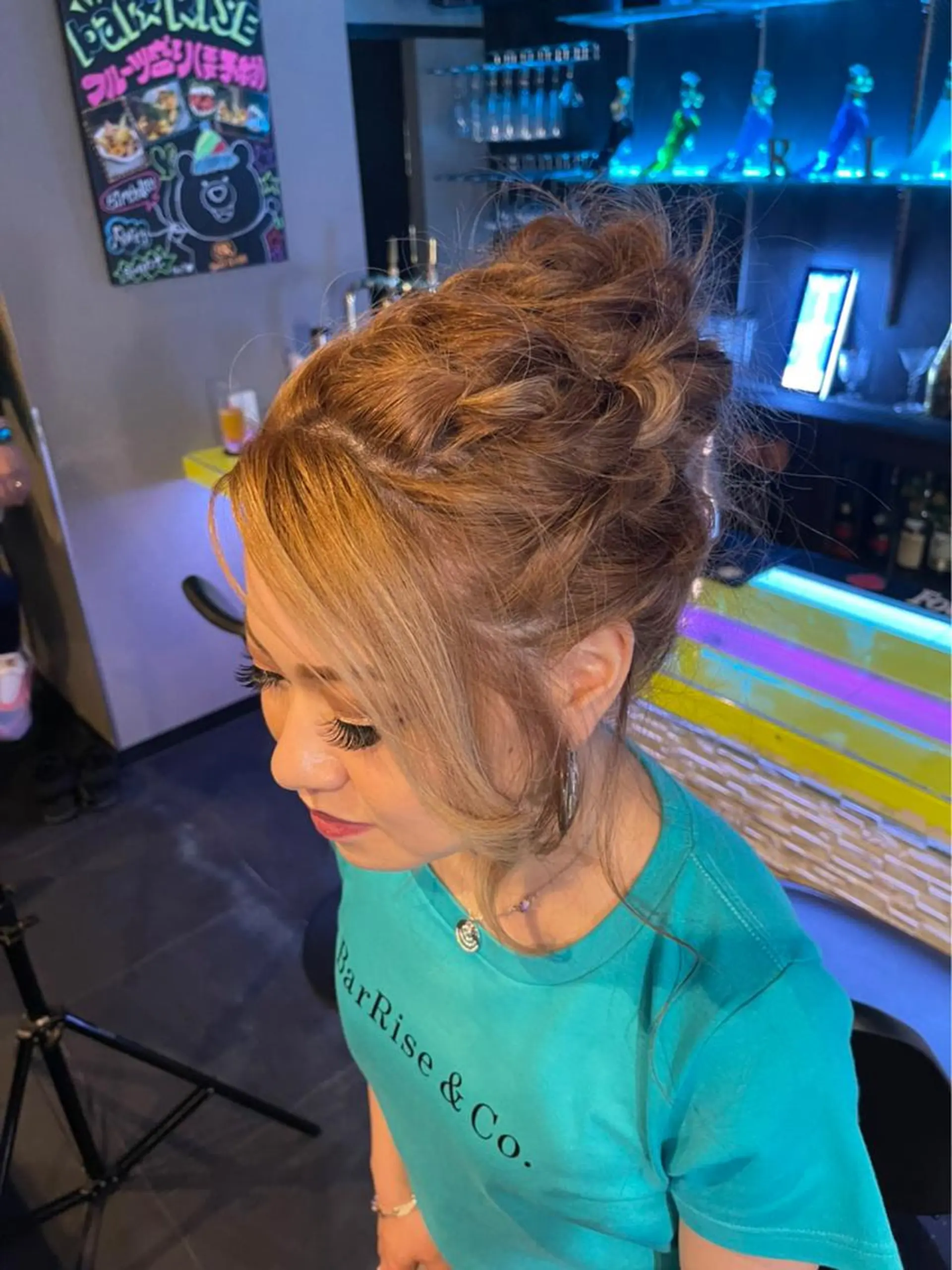 ロング ヘアアレンジ BINERVA nail salonのネイルデザイン