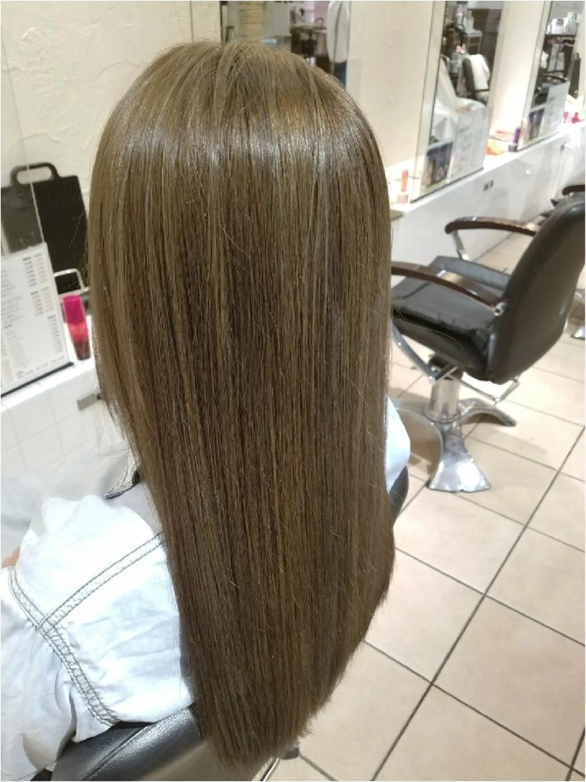 ヘアアレンジ セミロング ハイライト 【髪質改善美容師】t occa茨木篠原健太のヘアスタイル