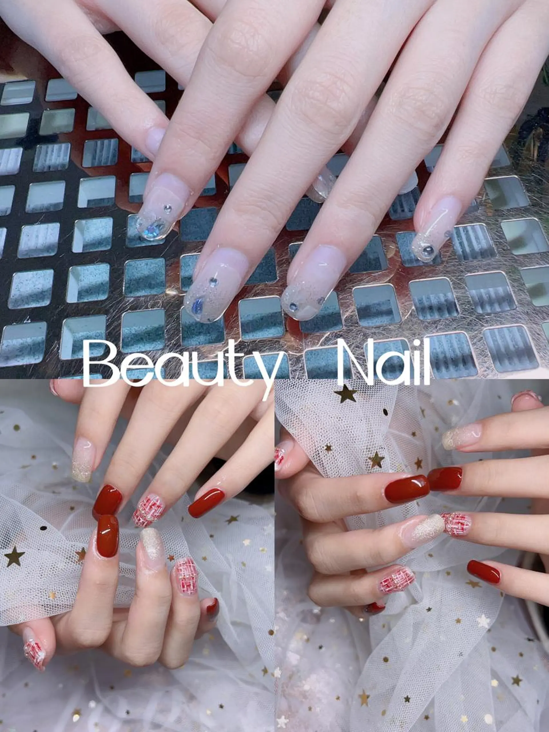 ヘアアレンジ ネイル 長さ出し ジェルネイル Moonstone Salon所属・Moonstone Salonのネイルデザイン