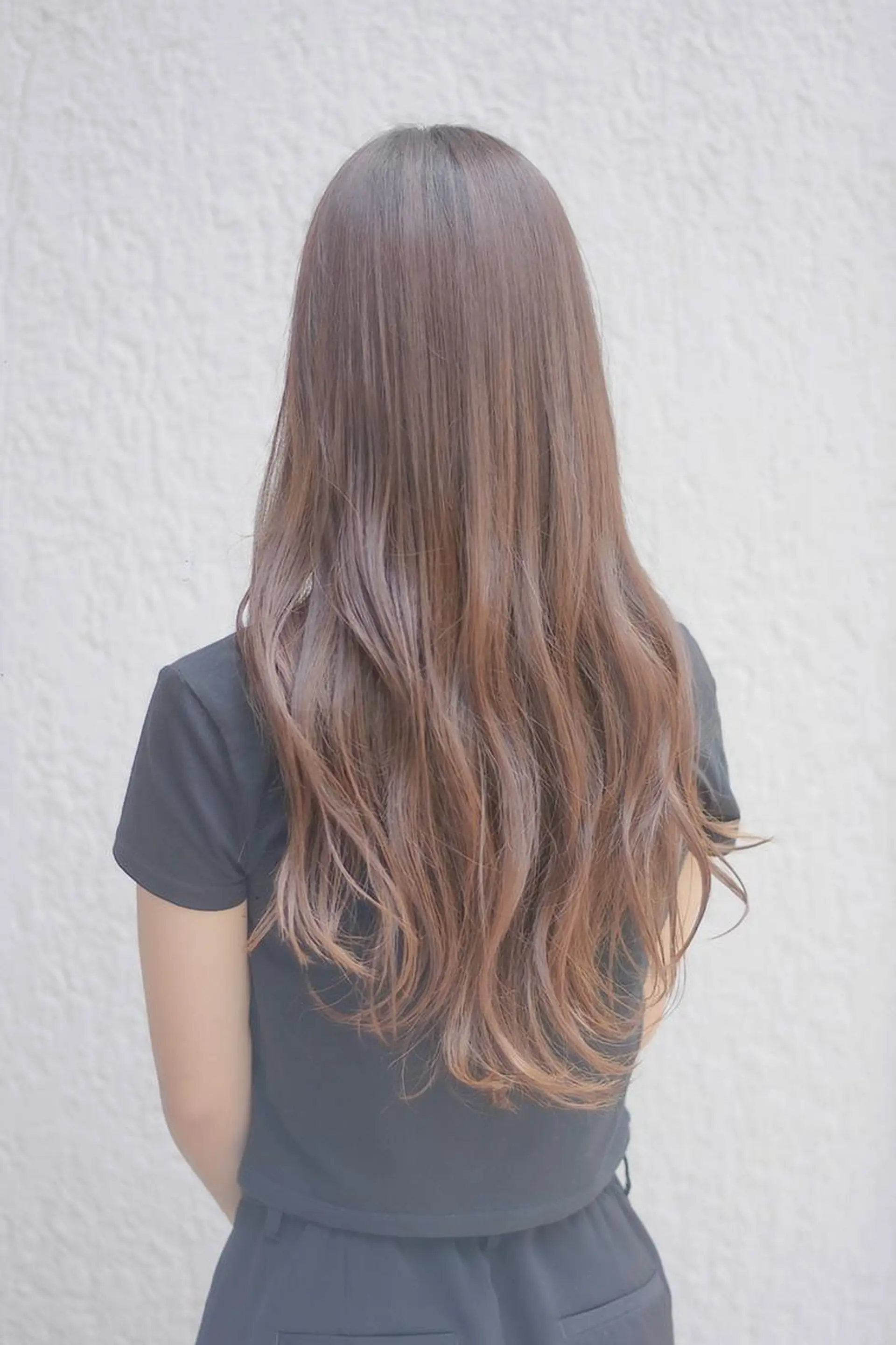 セミロング カラー ba-boo 広島のヘアスタイル