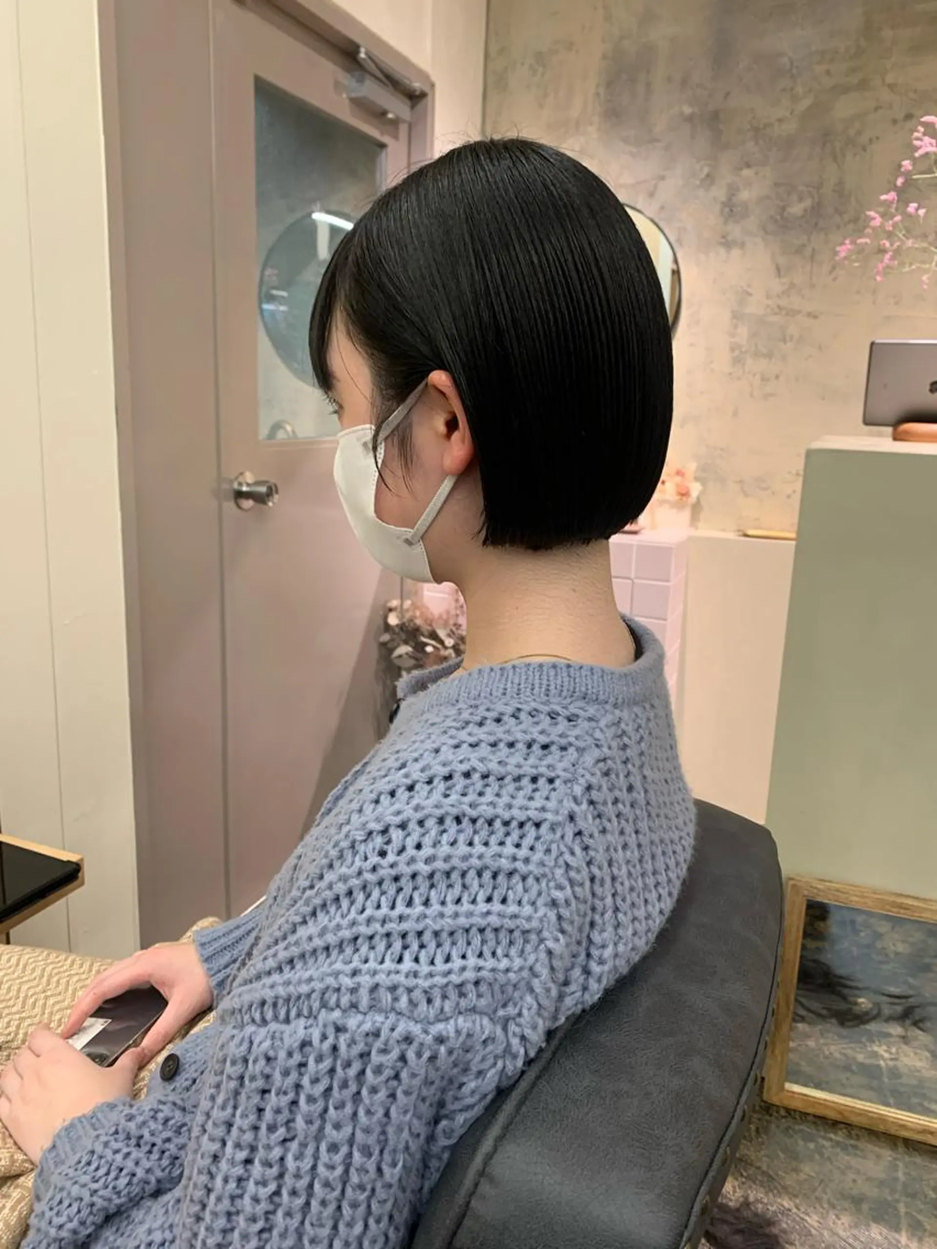 ショート yupi🐈⬛ レイヤー/パーマのヘアスタイル