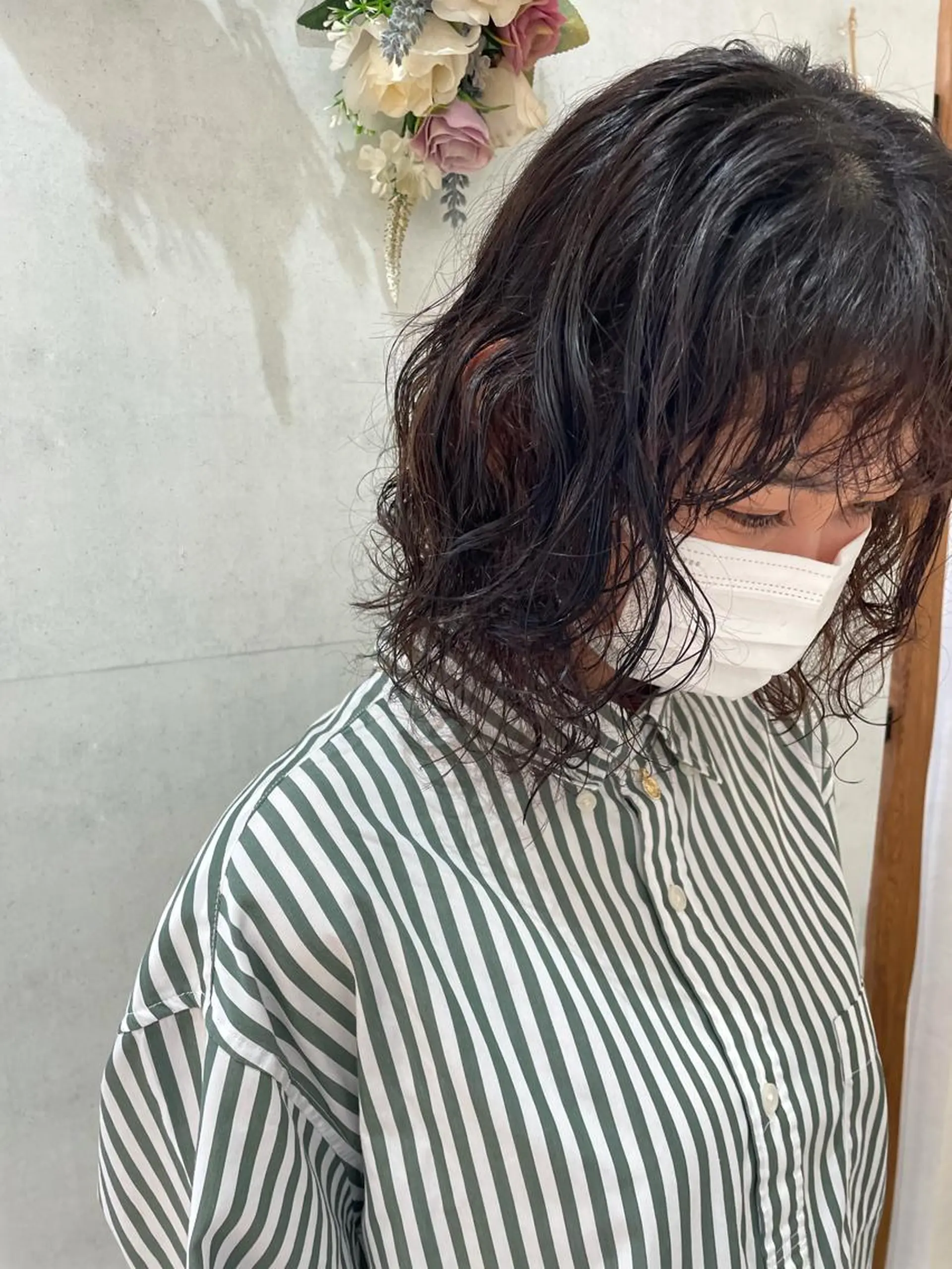 ミディアム パーマ 🩵ANELA東口 齋藤琴音💚のマツエク・マツパデザイン