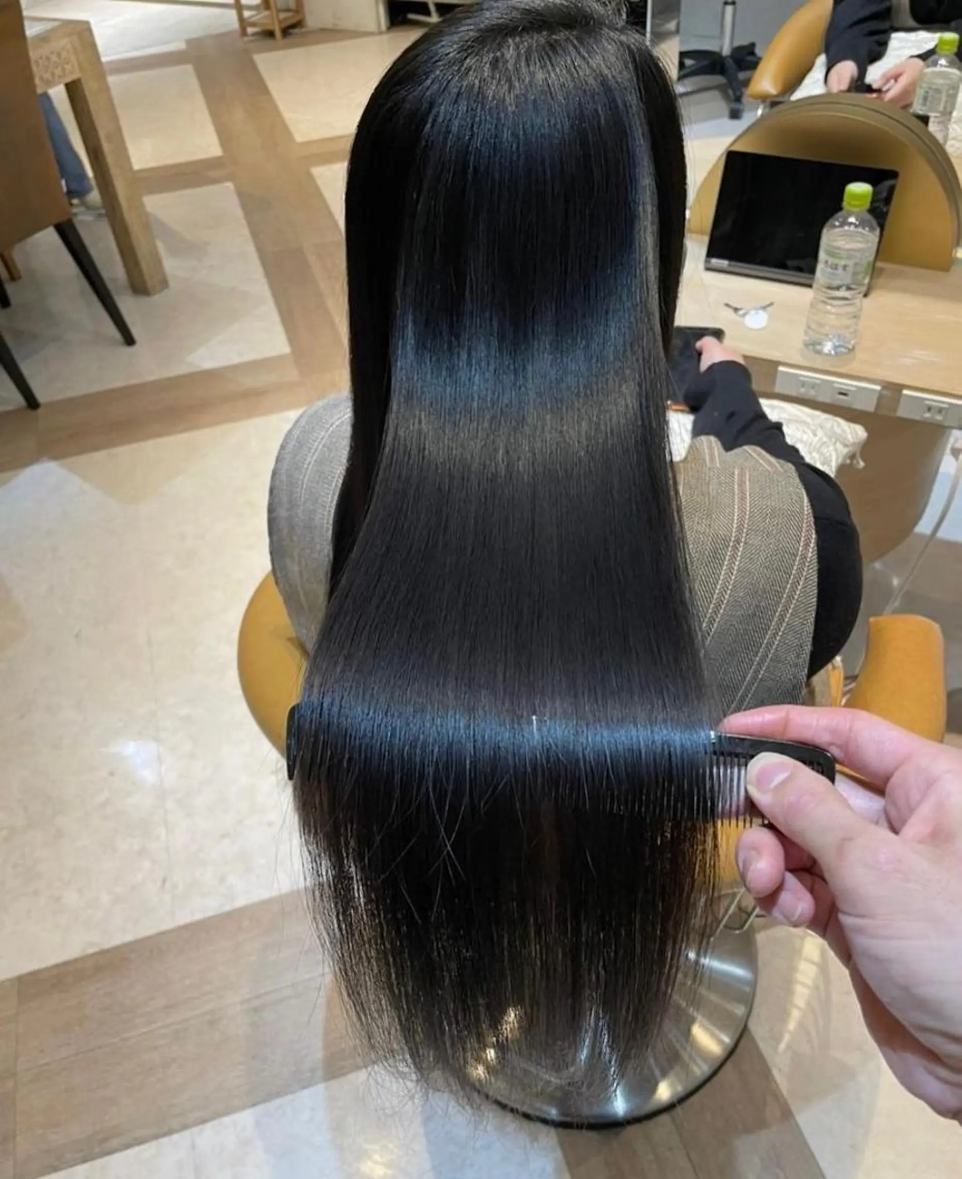 ロング MASHU韓国ヘア/ レイヤー/透明感カラのヘアスタイル