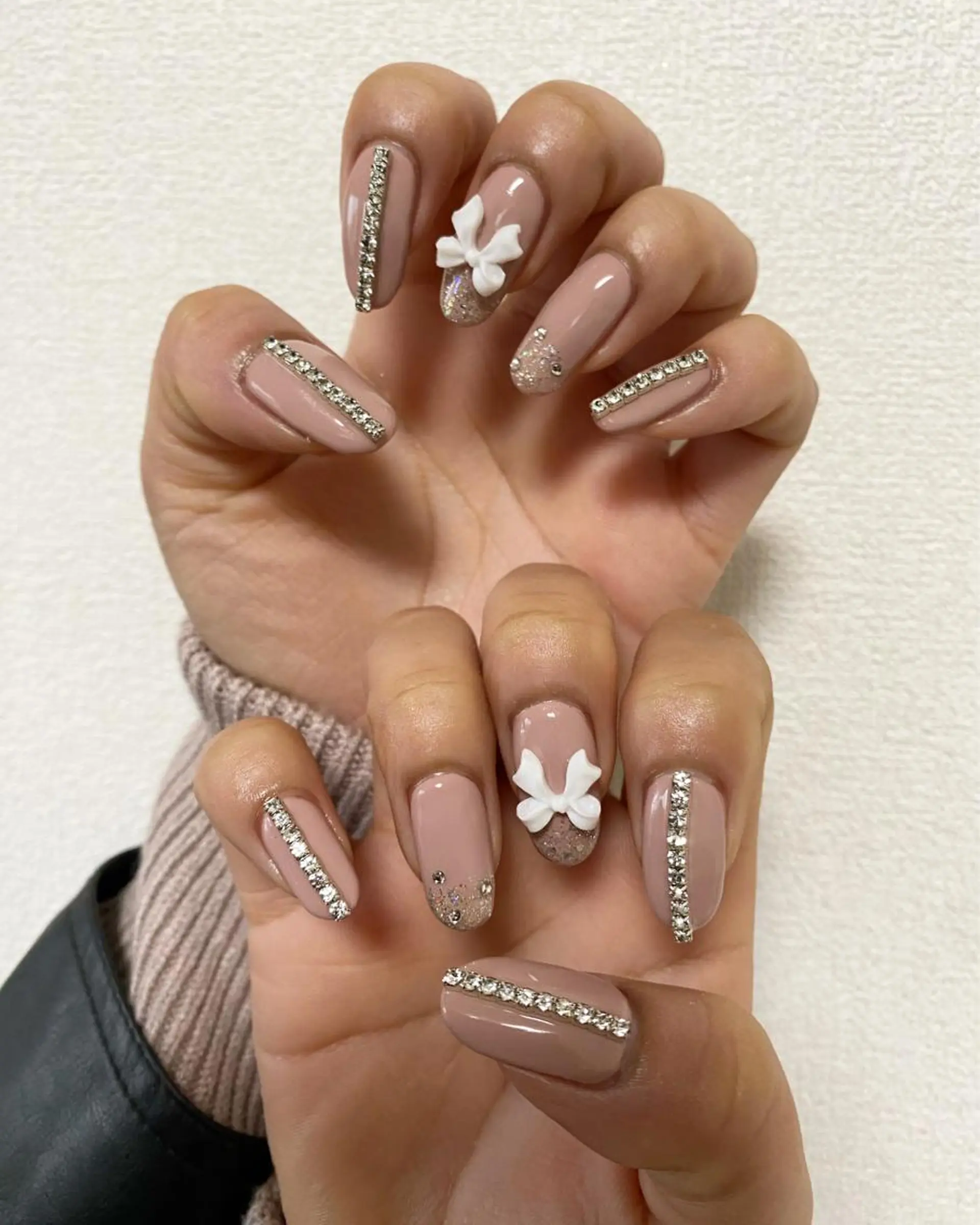 ネイル キラキラネイル 自宅サロン FeelFreeのマツエク・マツパデザイン