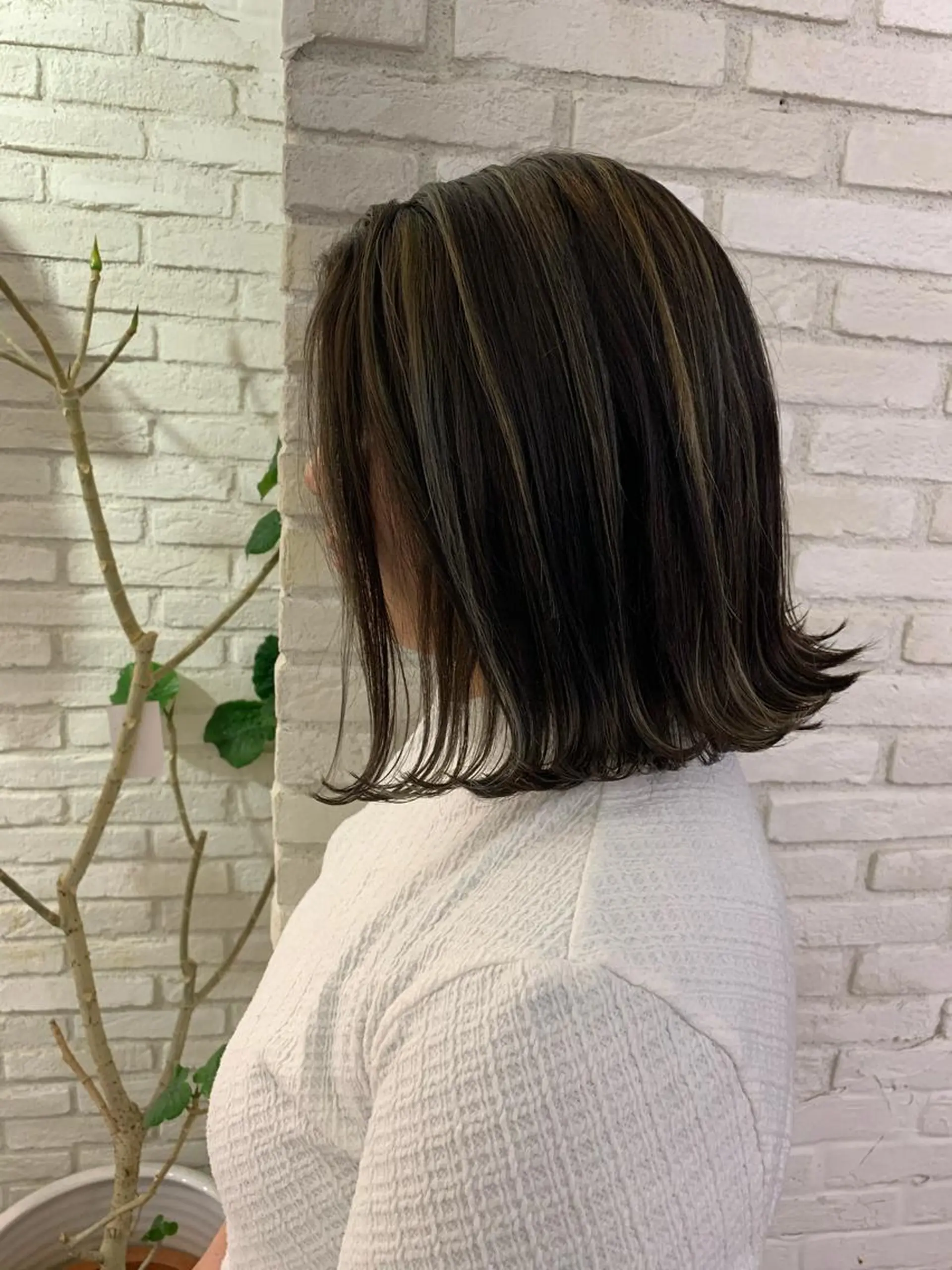 ミディアム カラー パーマ キッズ マツエク・マツパ レイヤー＆カラー 人気美容師倉崎涼のヘアスタイル