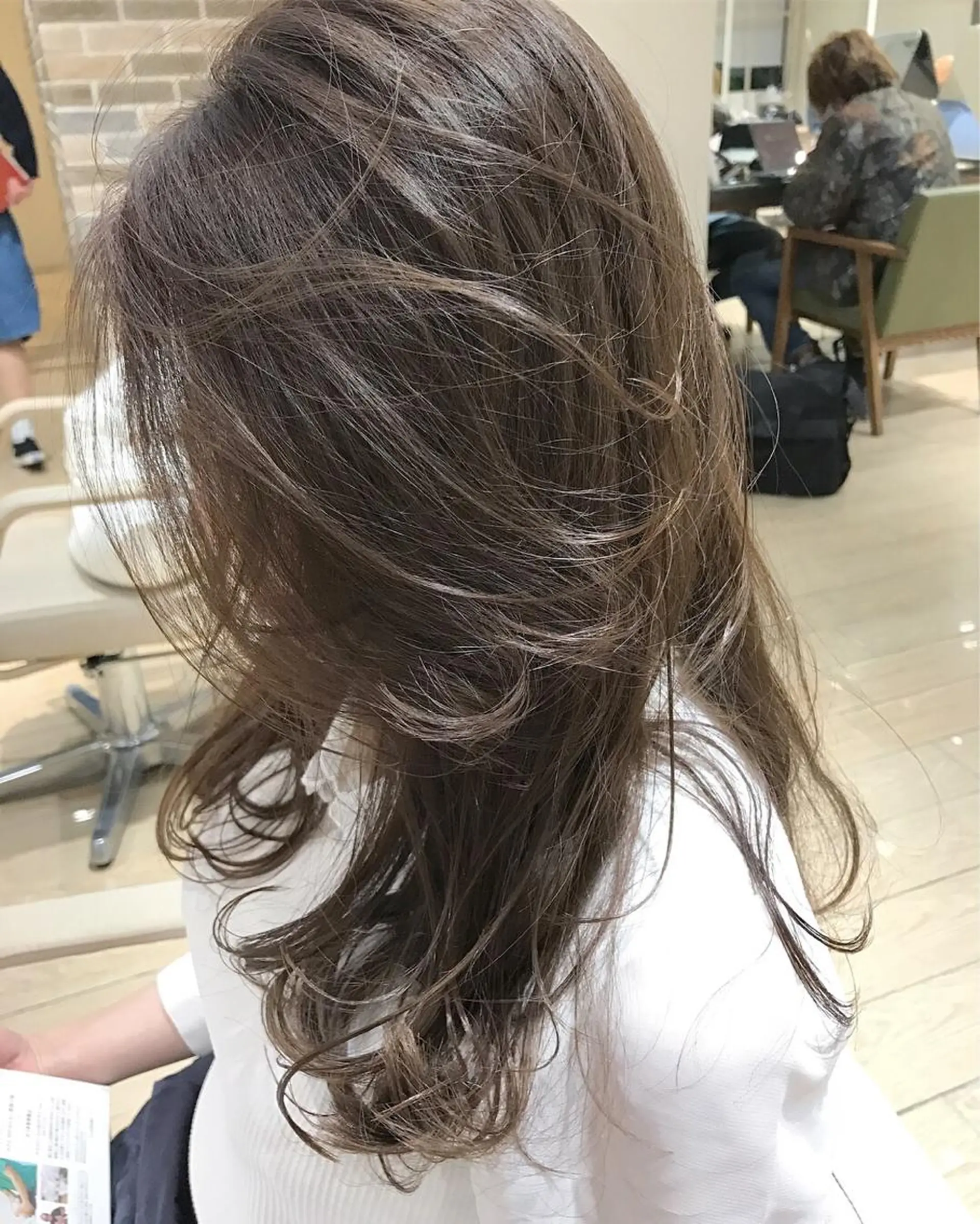 セミロング カラー ブリーチ ダブルカラー 【1日2名様限定】 AFLOAT白川雄副のヘアスタイル