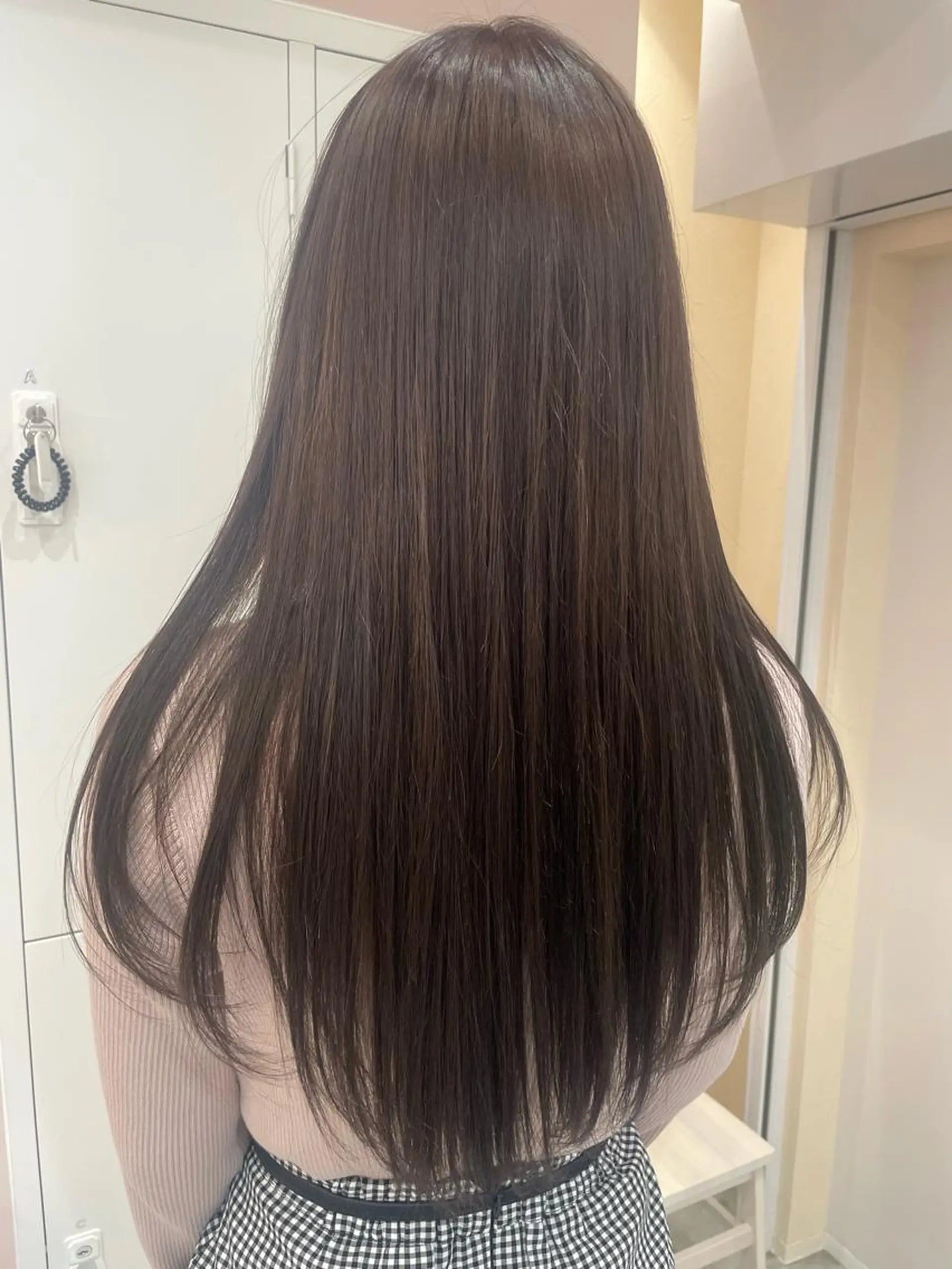 ロング マホ/日吉/髪質改善 /レイヤー/ガーリーのヘアスタイル