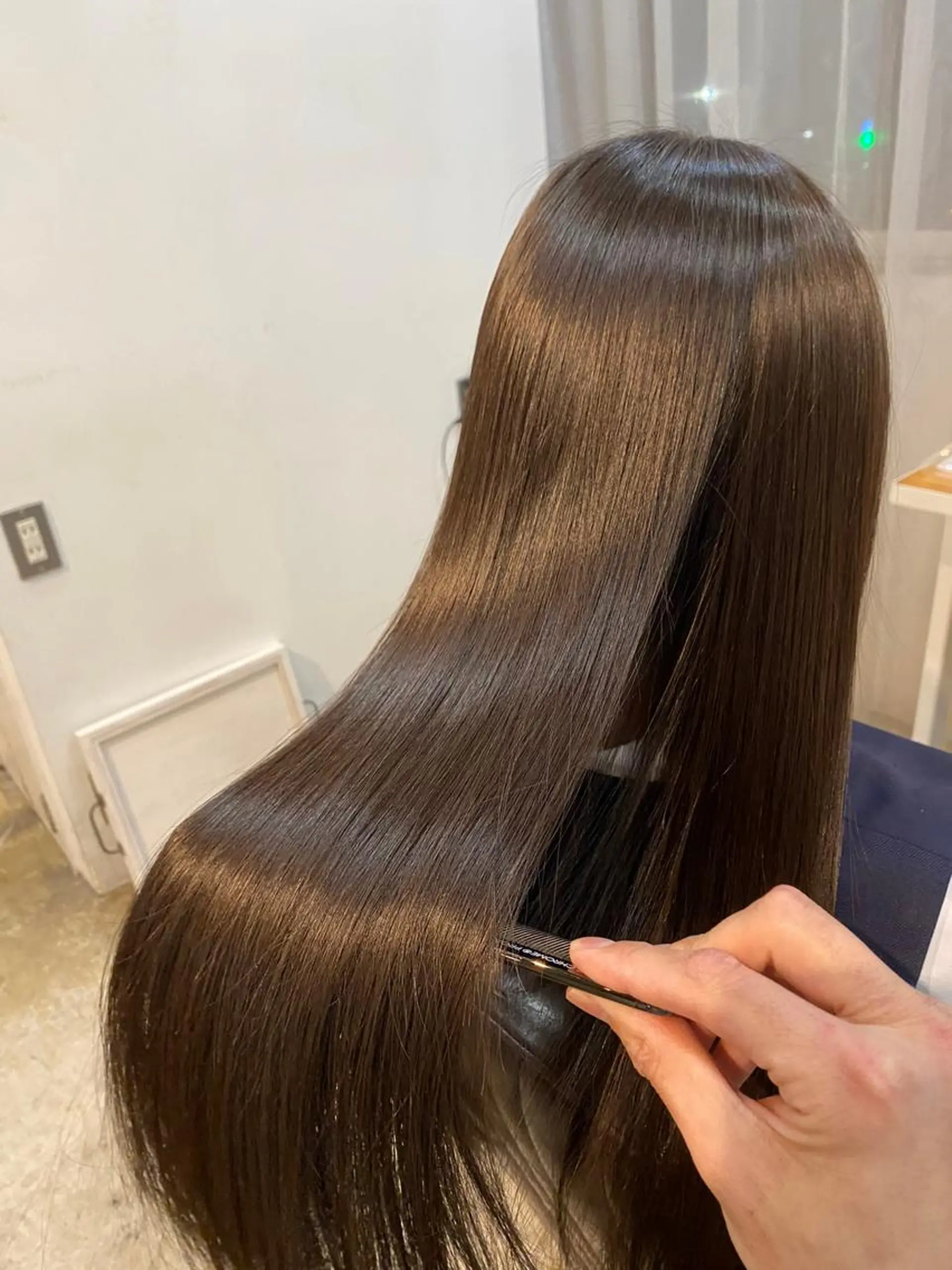 ロング 栗田 大輝のヘアスタイル