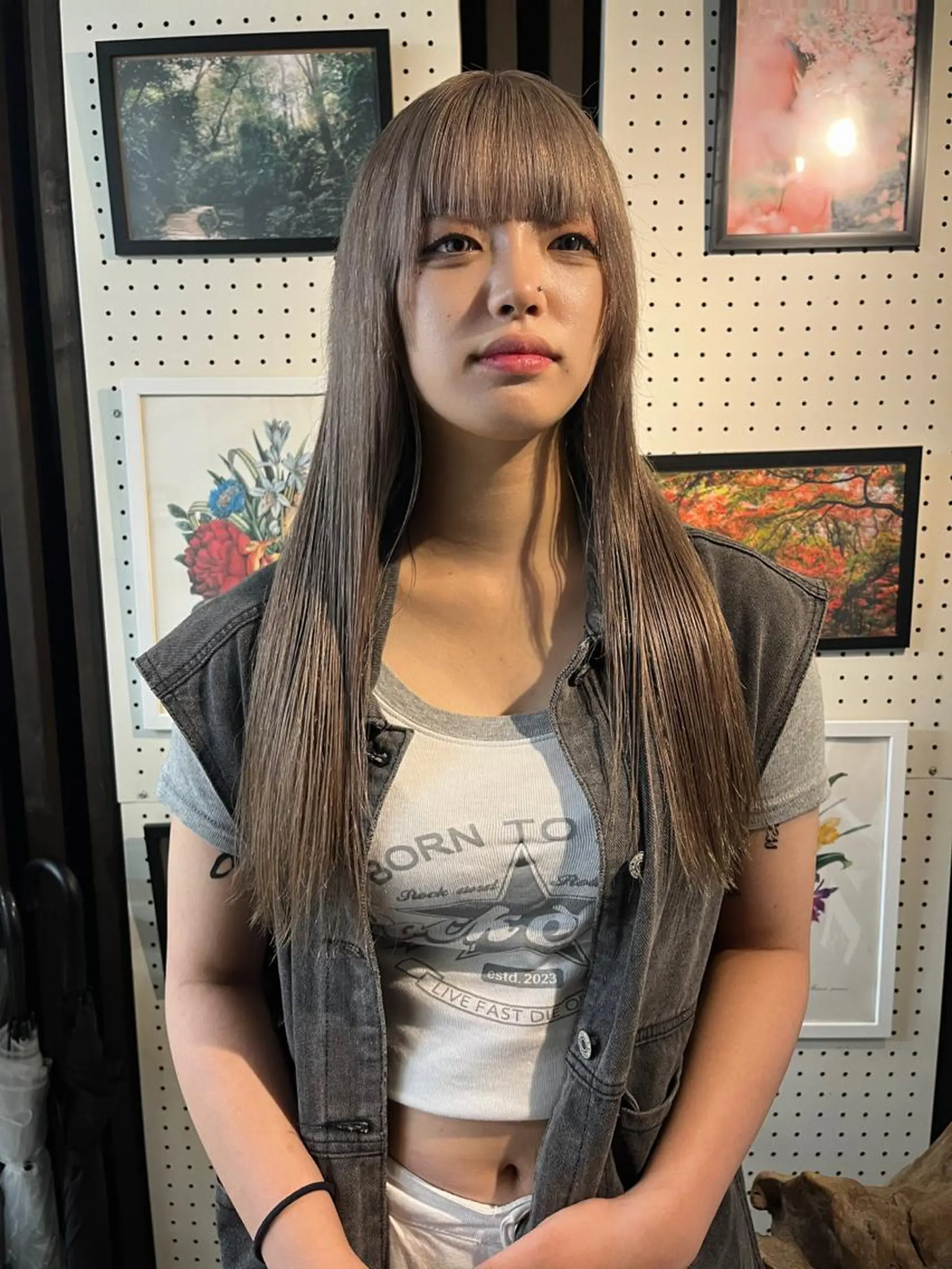 ロング ハイトーン/ エクステ/KAIのヘアスタイル