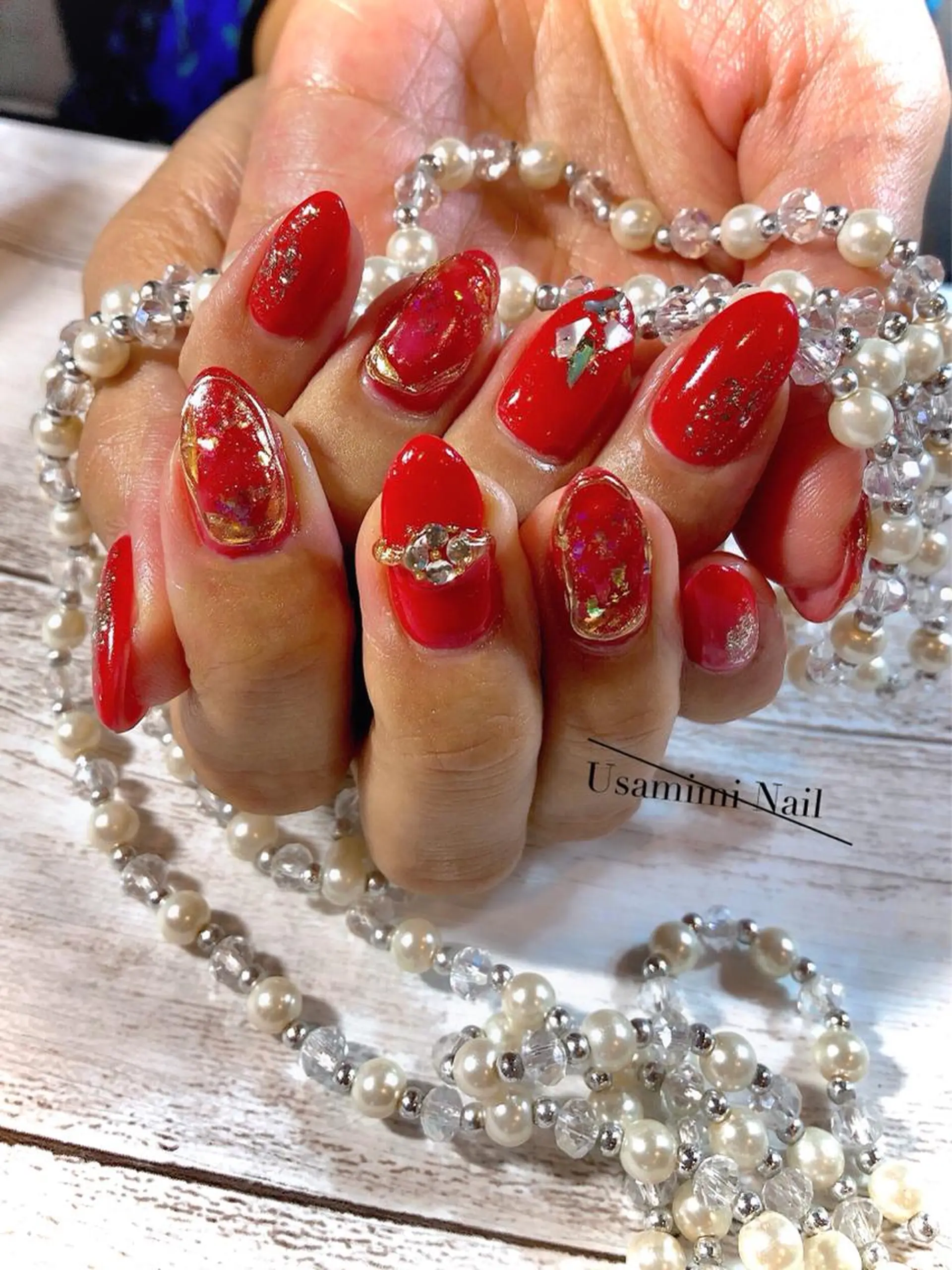 ネイル ハンドネイル USAMiMi 🐰💕のネイルデザイン