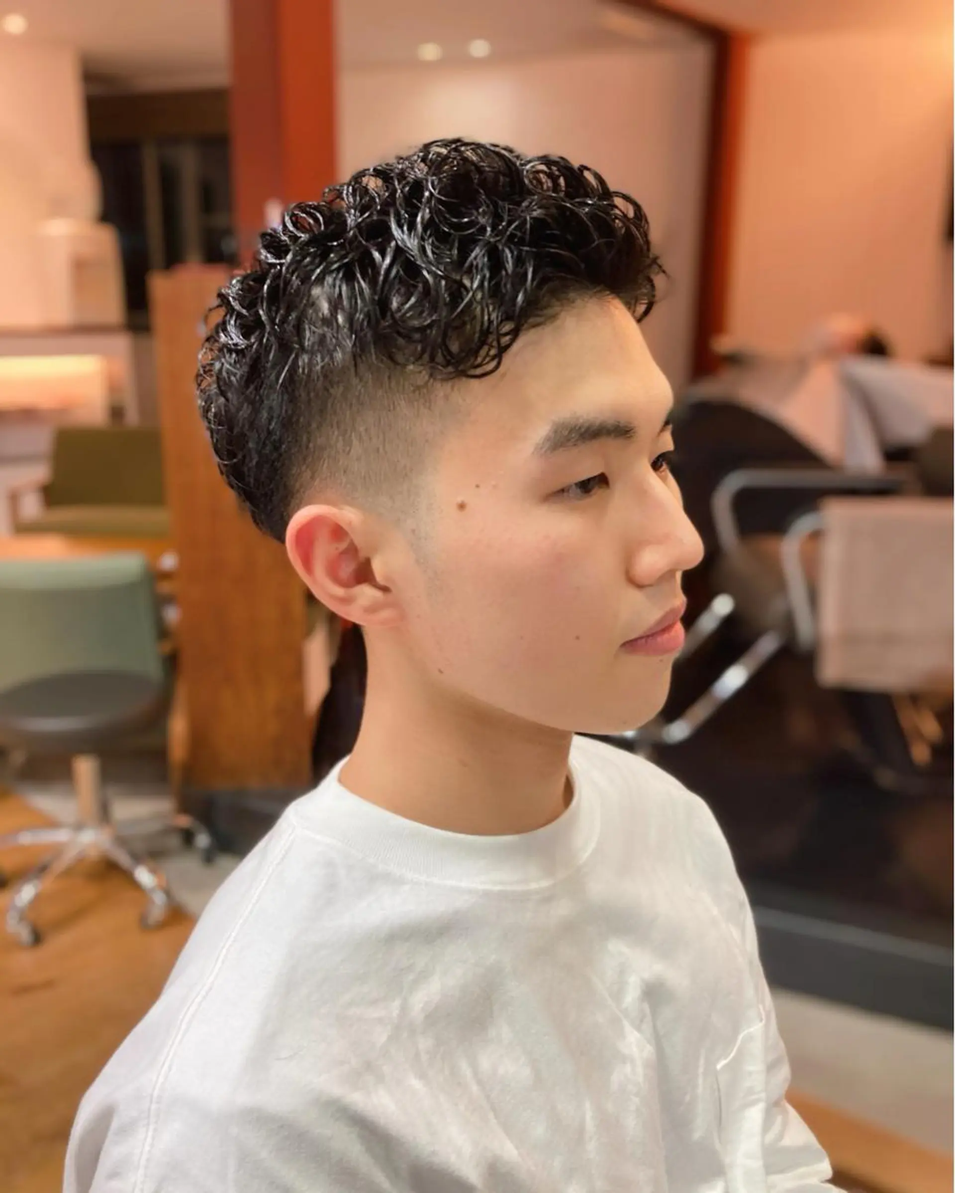 パーマ メンズ ニュアンスパーマ/ メンズカット田島勇樹のヘアスタイル