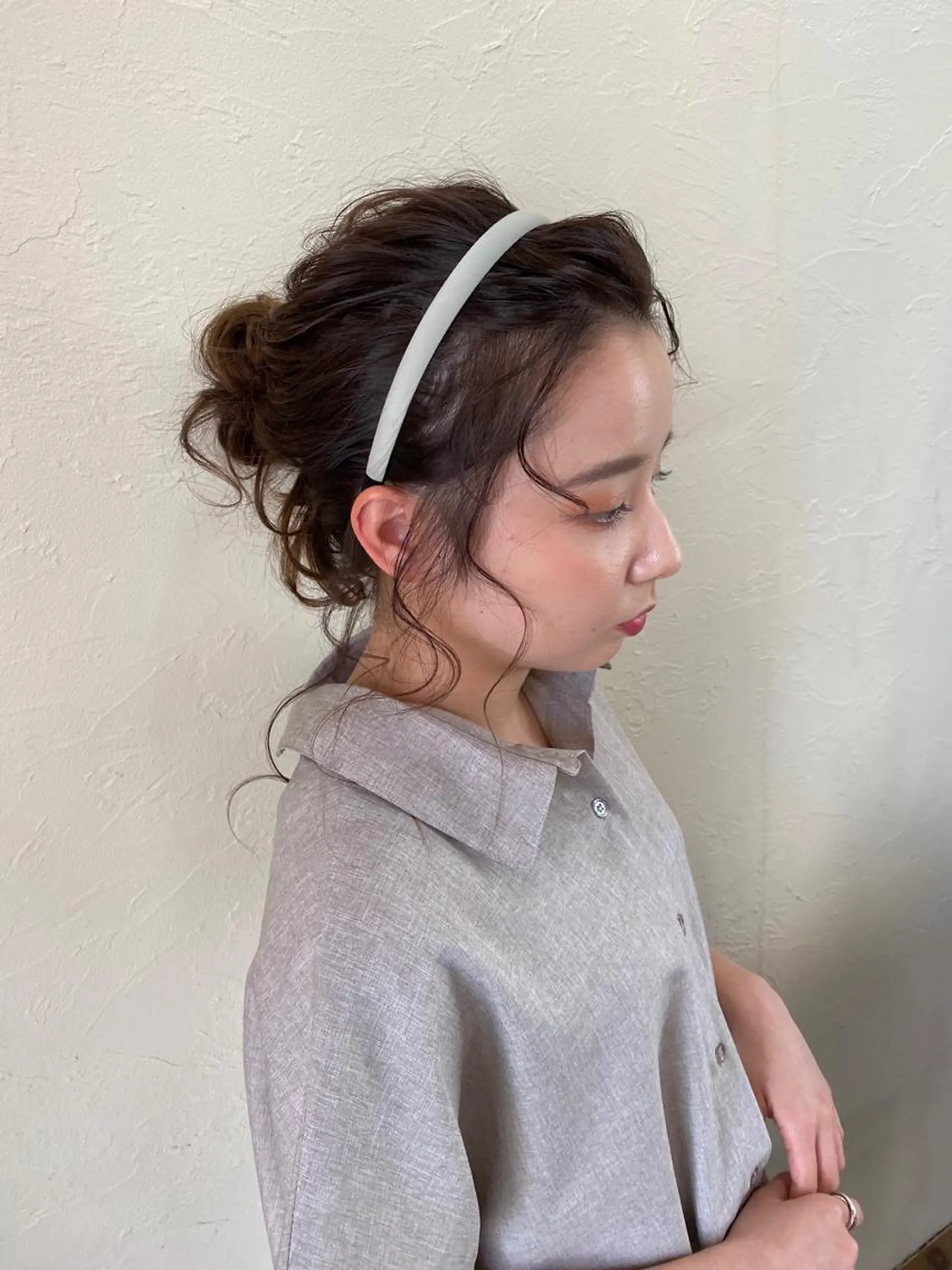 セミロング ヘアアレンジ 簡単アレンジ ヘアセット ENIF ヤマグチアツコのヘアスタイル