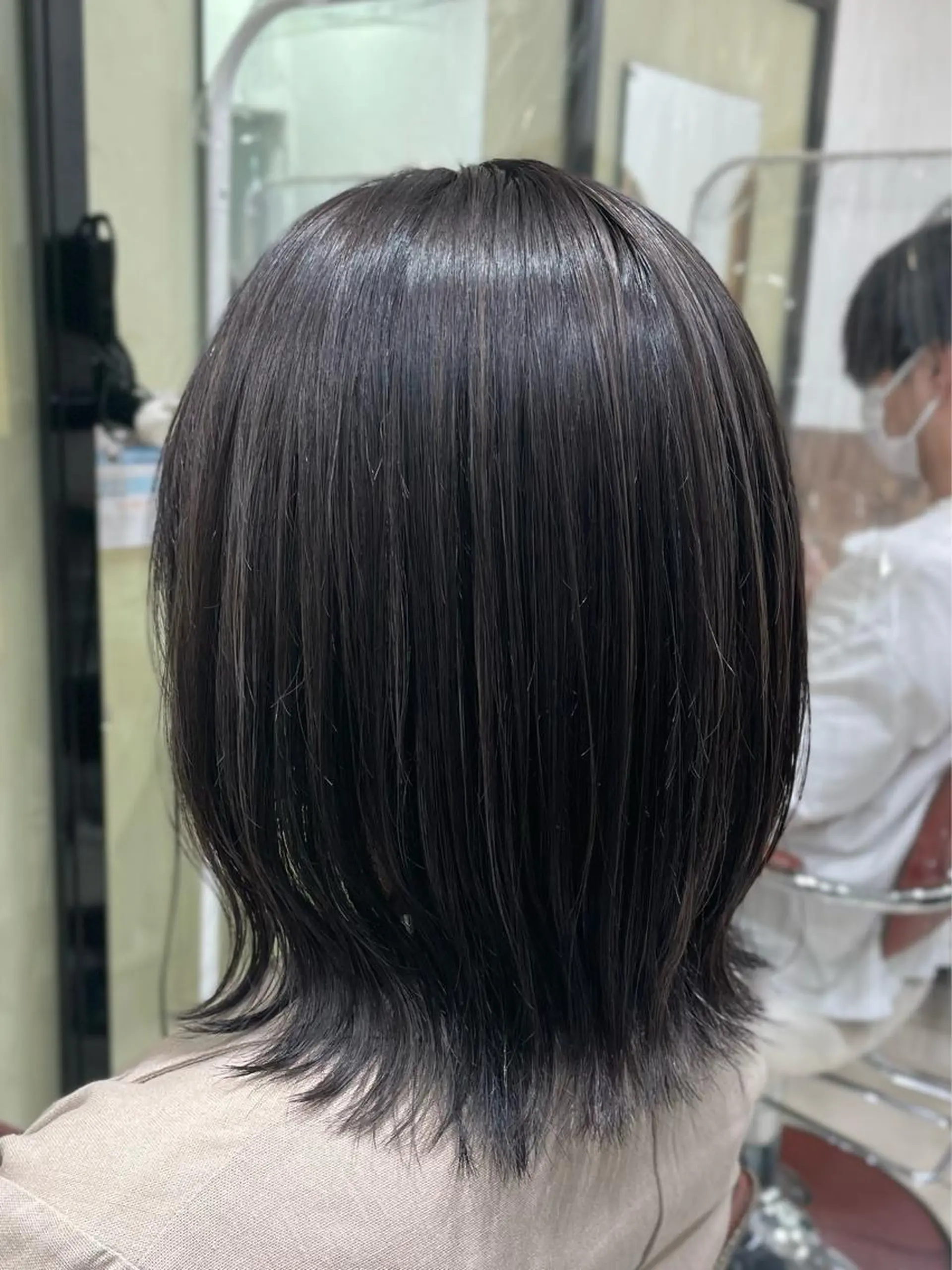 ミディアム カラー ヘアアレンジ 井上 武輝のヘアスタイル