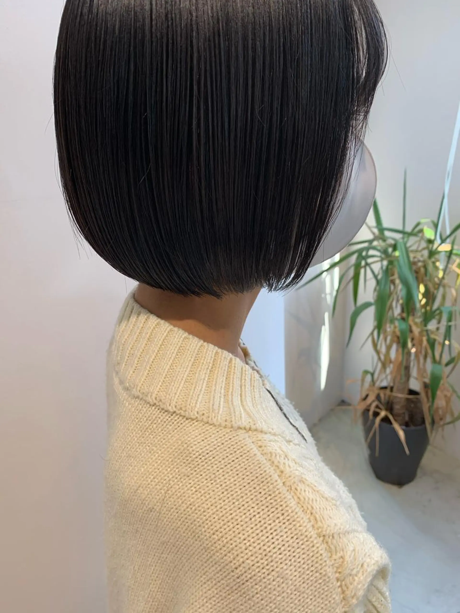 ショート カラー ボブ 小顔カット カット トリートメント "小顔カット" Fuko.のヘアスタイル