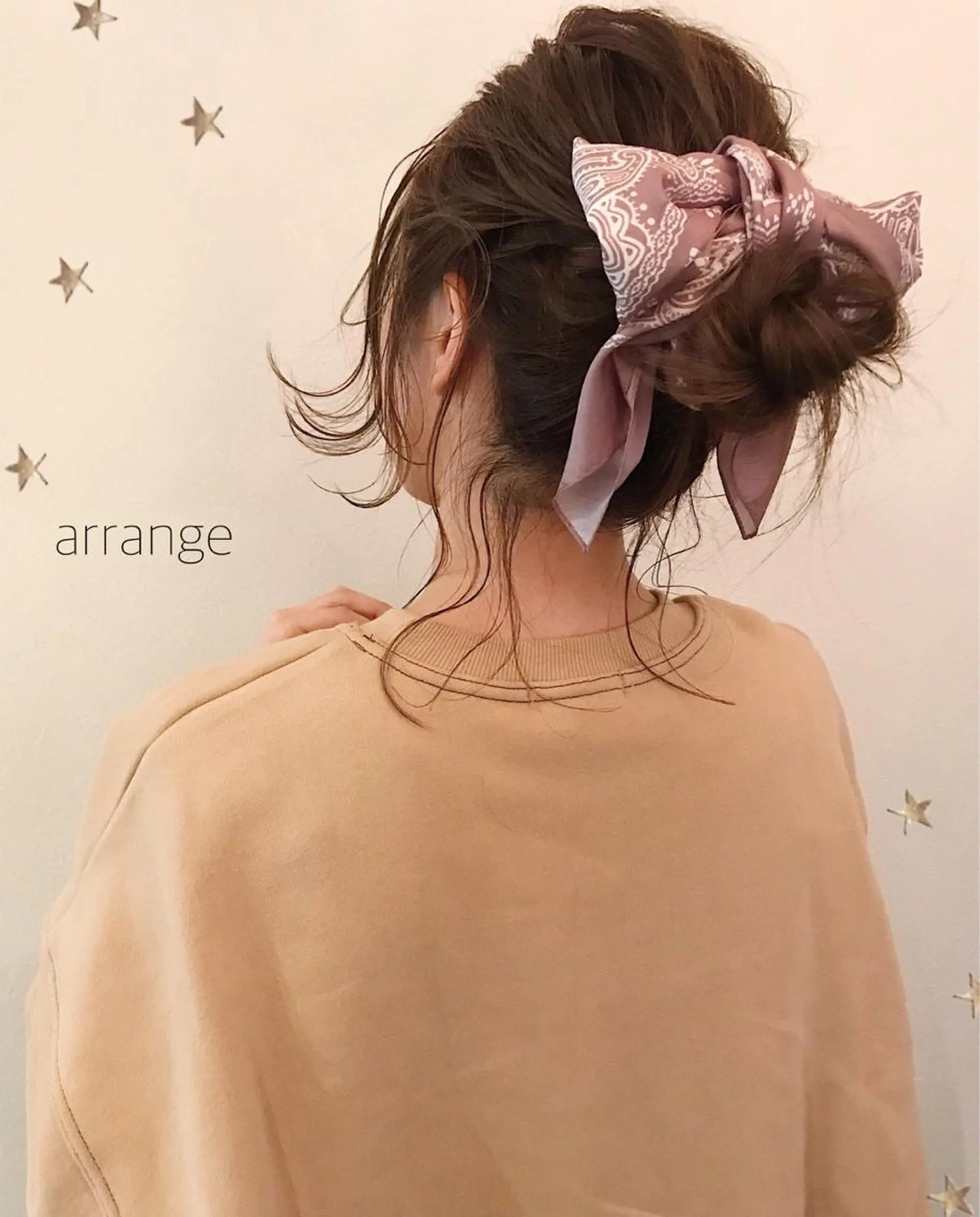 セミロング ヘアアレンジ 市川 千夏のヘアスタイル