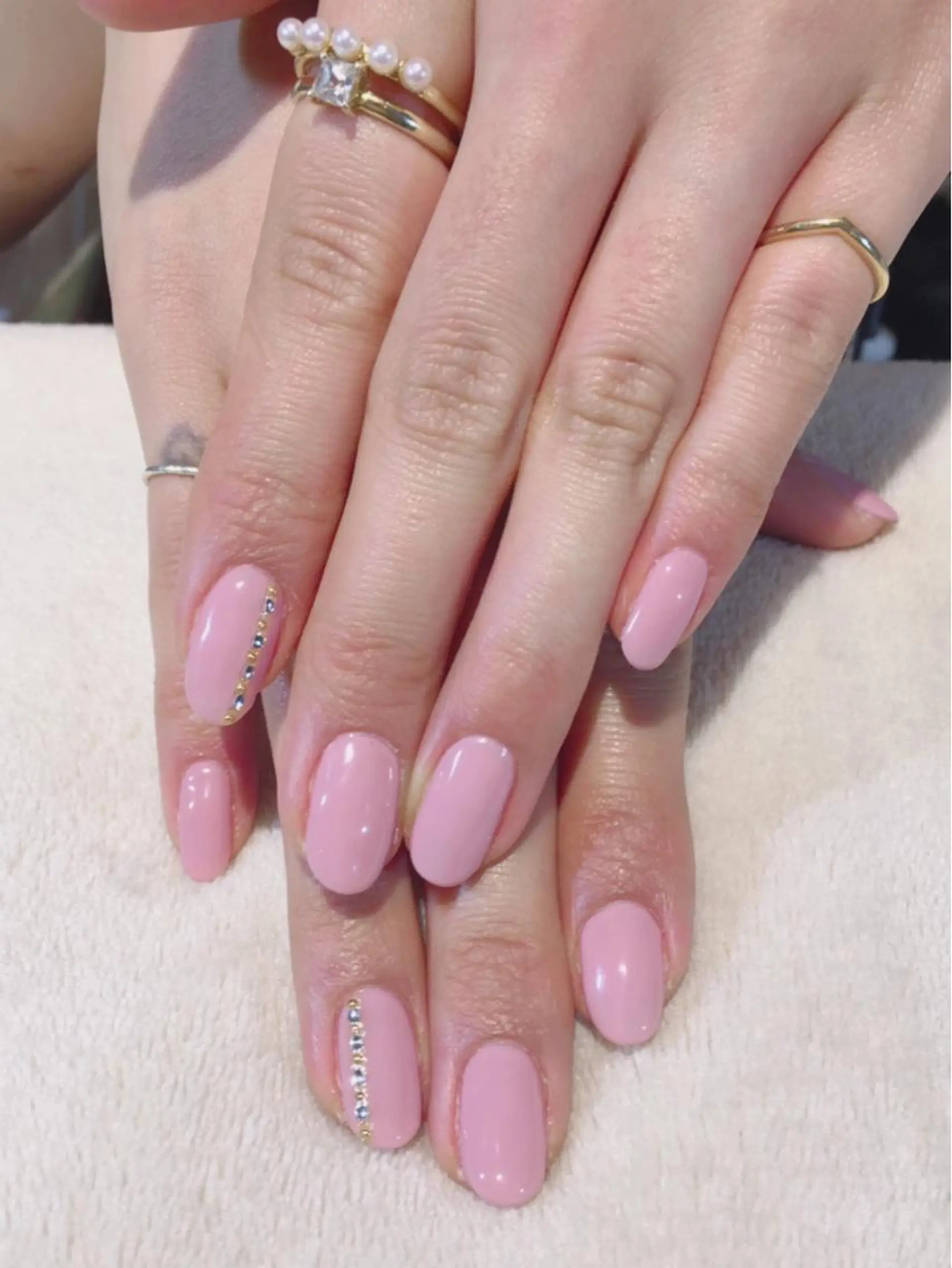 ネイル ビジューバイアクイユ ネイルズ　東中野店のネイルデザイン