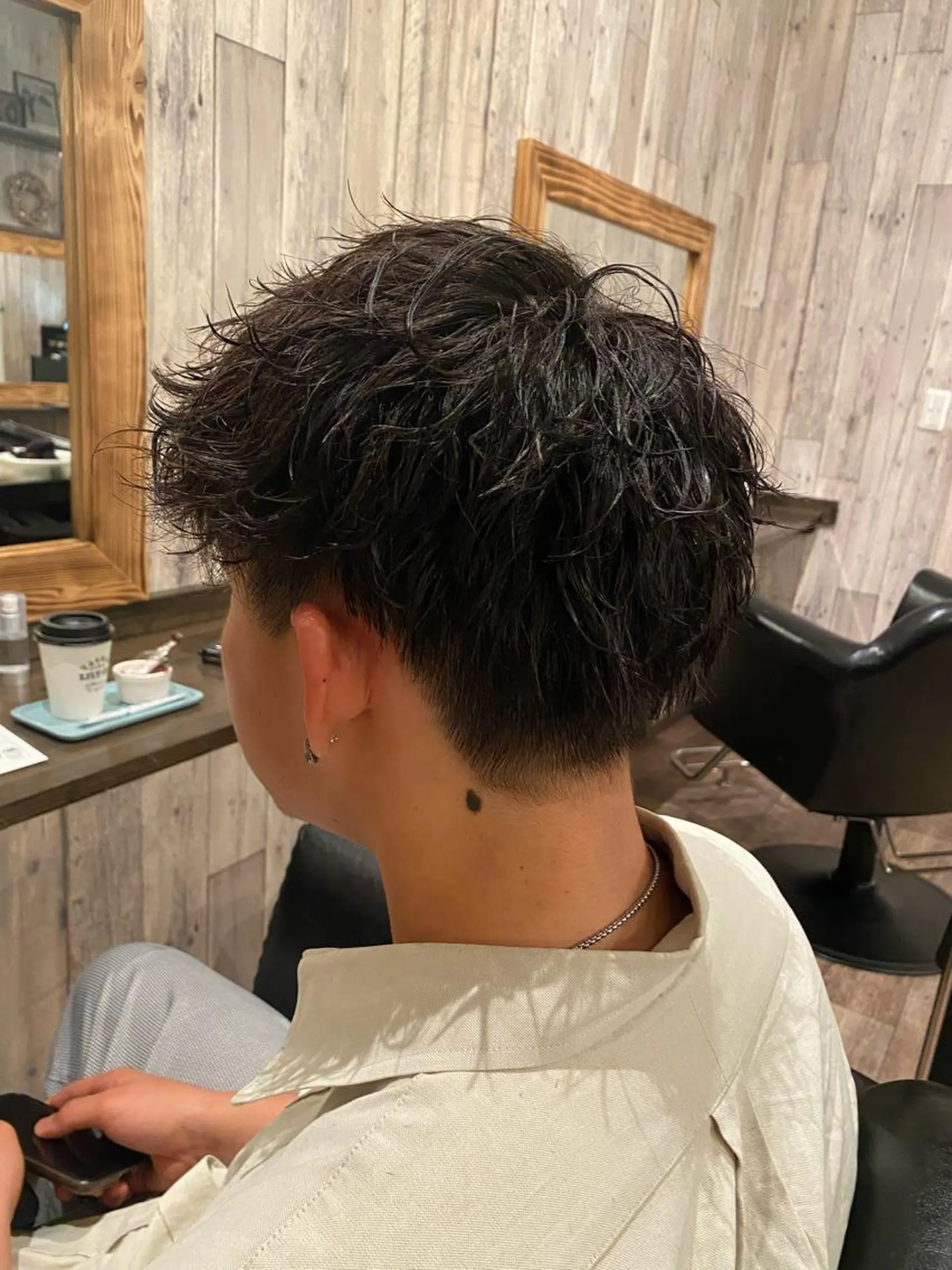 メンズ メンズパーマ メンズツイストパーマ ツイストパーマ 奥村 奈々加のヘアスタイル