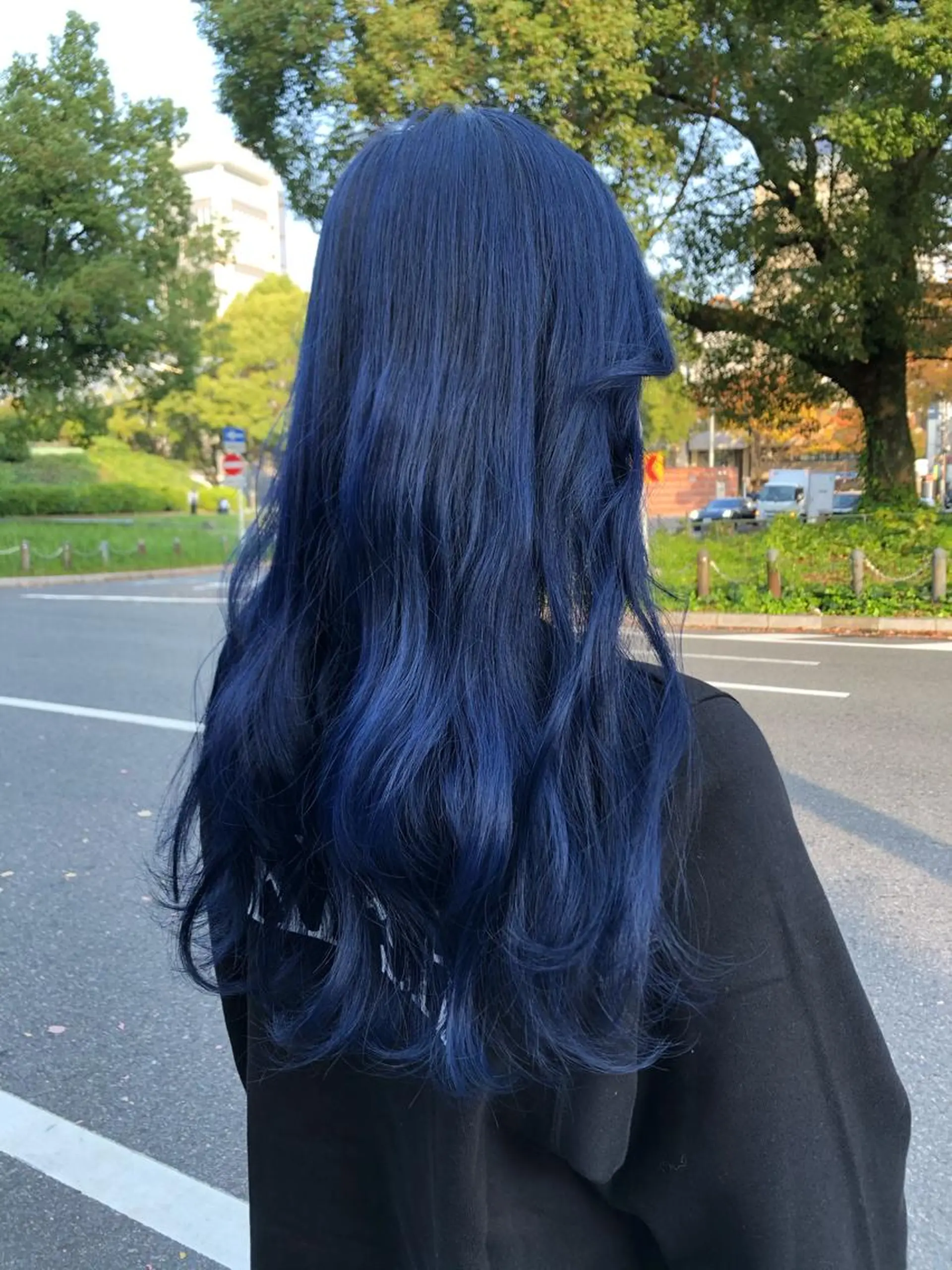 ロング カラー a rikaのヘアスタイル