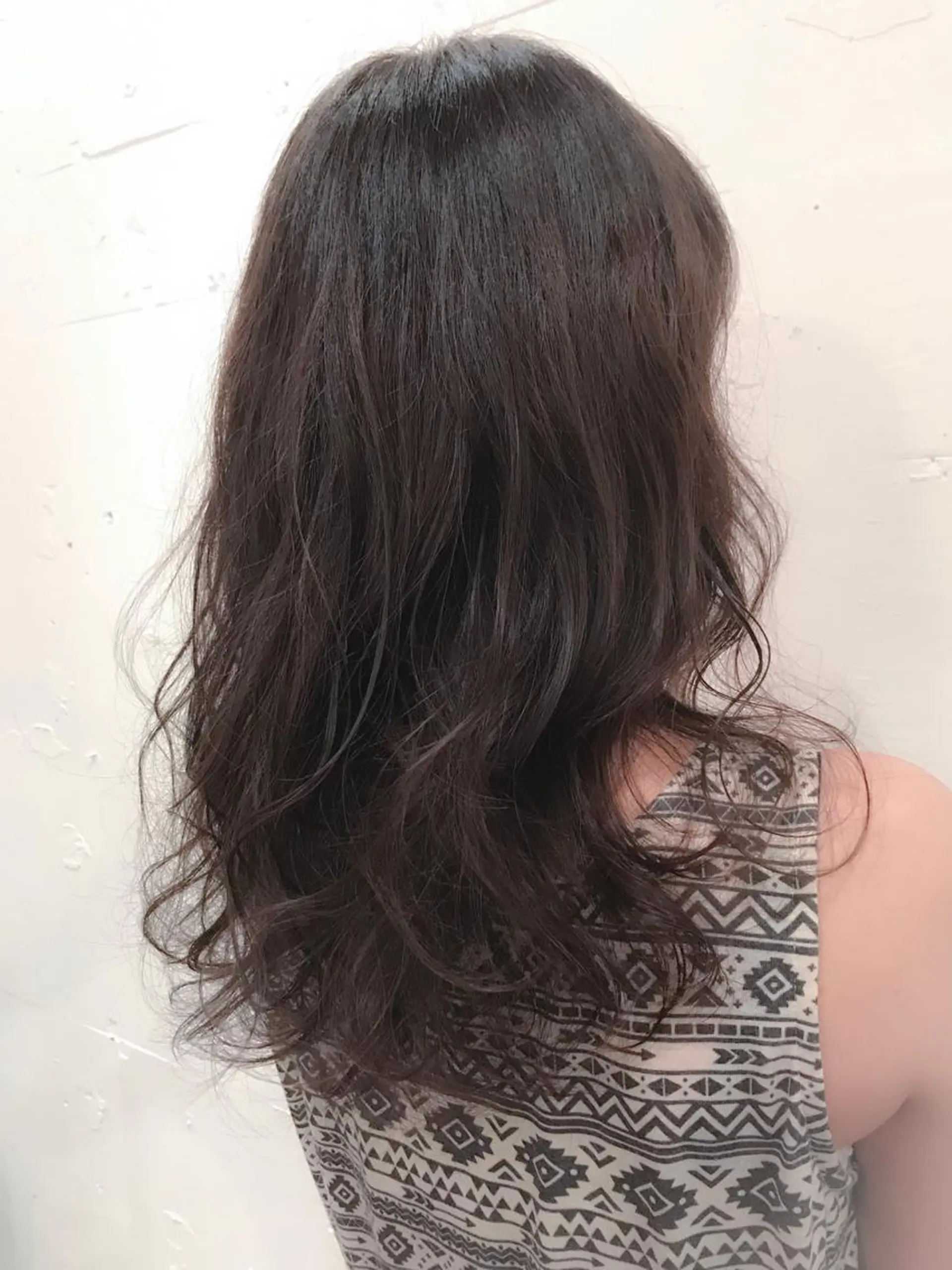 セミロング パーマ カット パーマ 小森谷 亮太のヘアスタイル