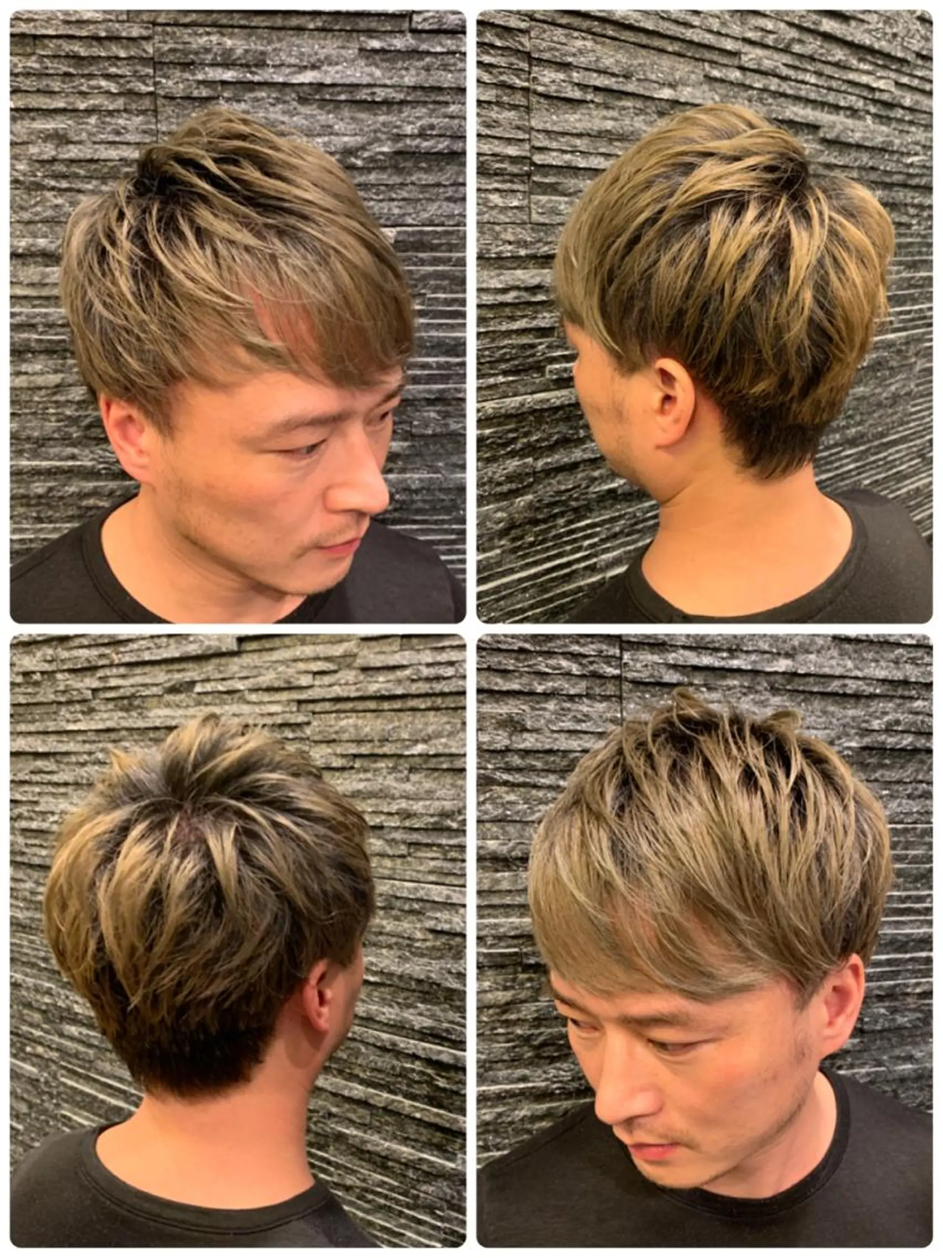 ミディアム 老田竜也 ヒロ銀座ヘアサロンのヘアスタイル