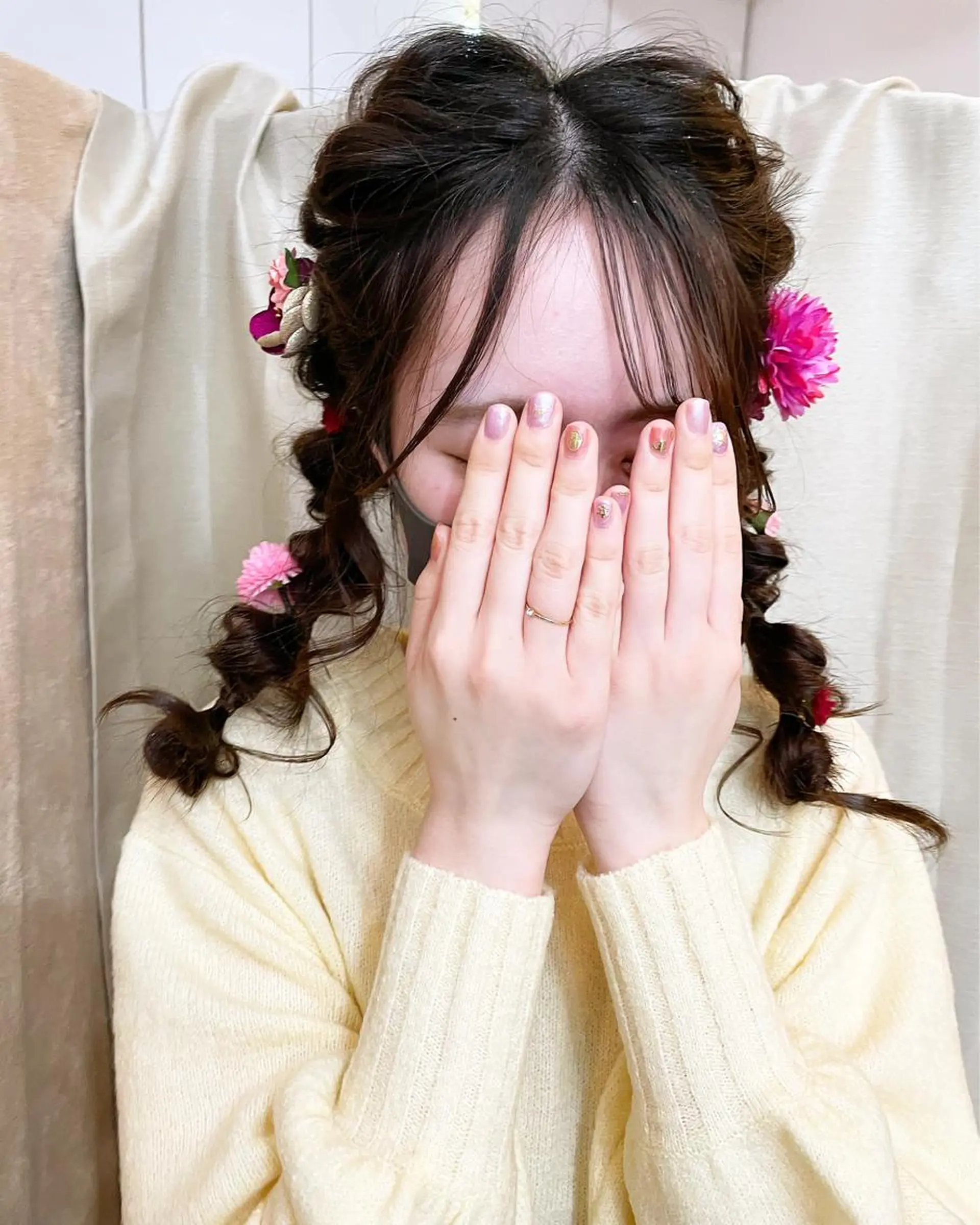 ロング ヘアアレンジ 成人式 ツインテール デート 🦋高瀬寛菜🦋 韓国/ブリーチのヘアスタイル