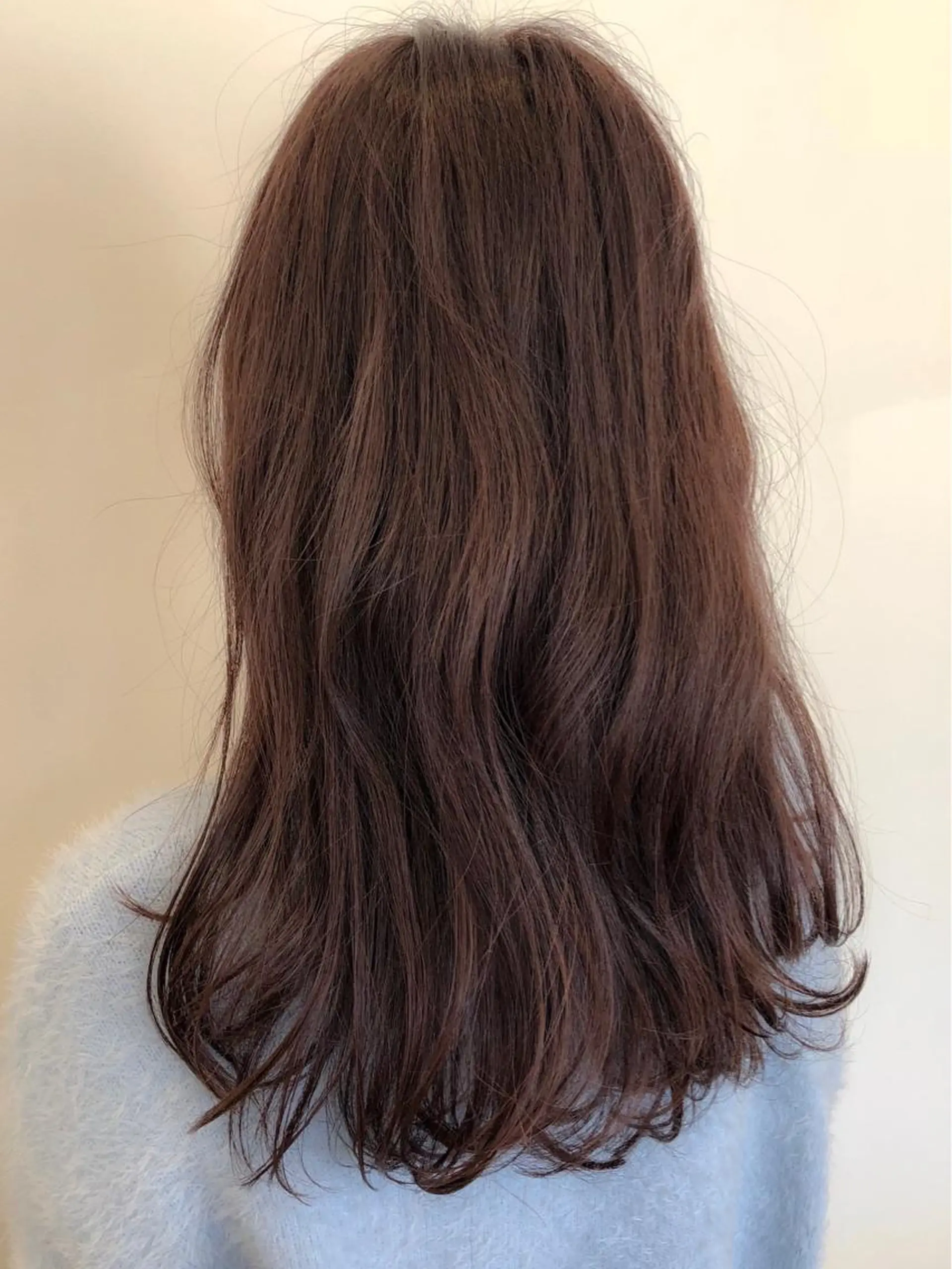 セミロング カラー カット ヘアカラー アズール 深谷店のヘアスタイル