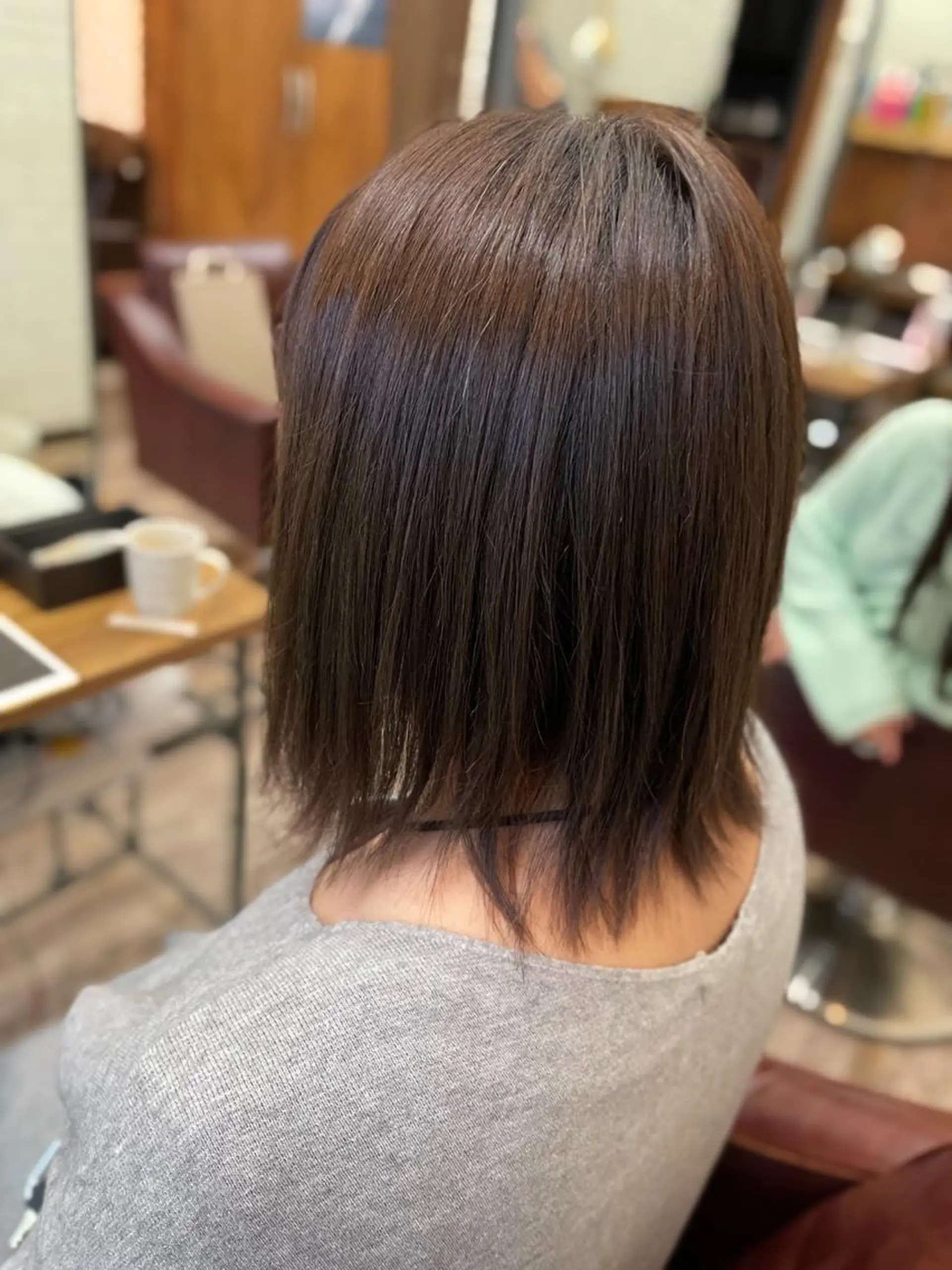 ミディアム カラー 💎白髪染めも対応 🙆👌山本明菜のヘアスタイル