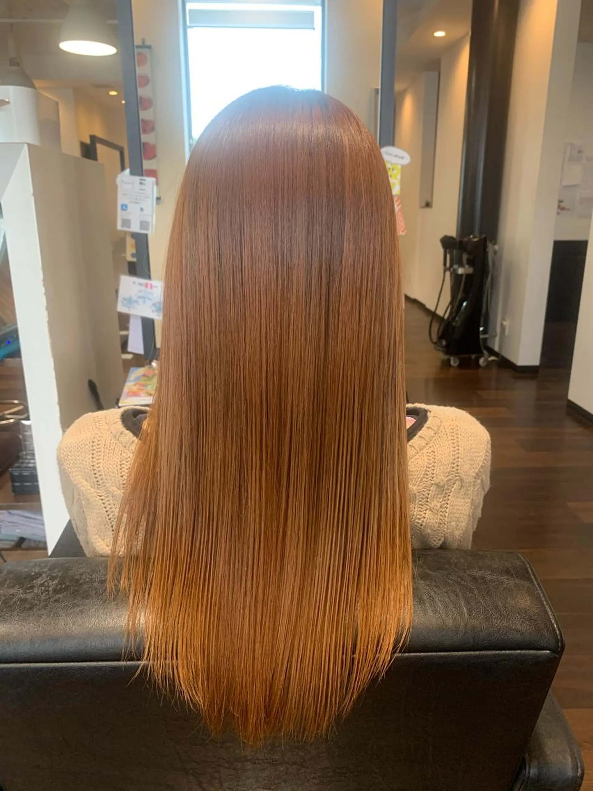 ロング 縮毛矯正 丸山 寛のヘアスタイル