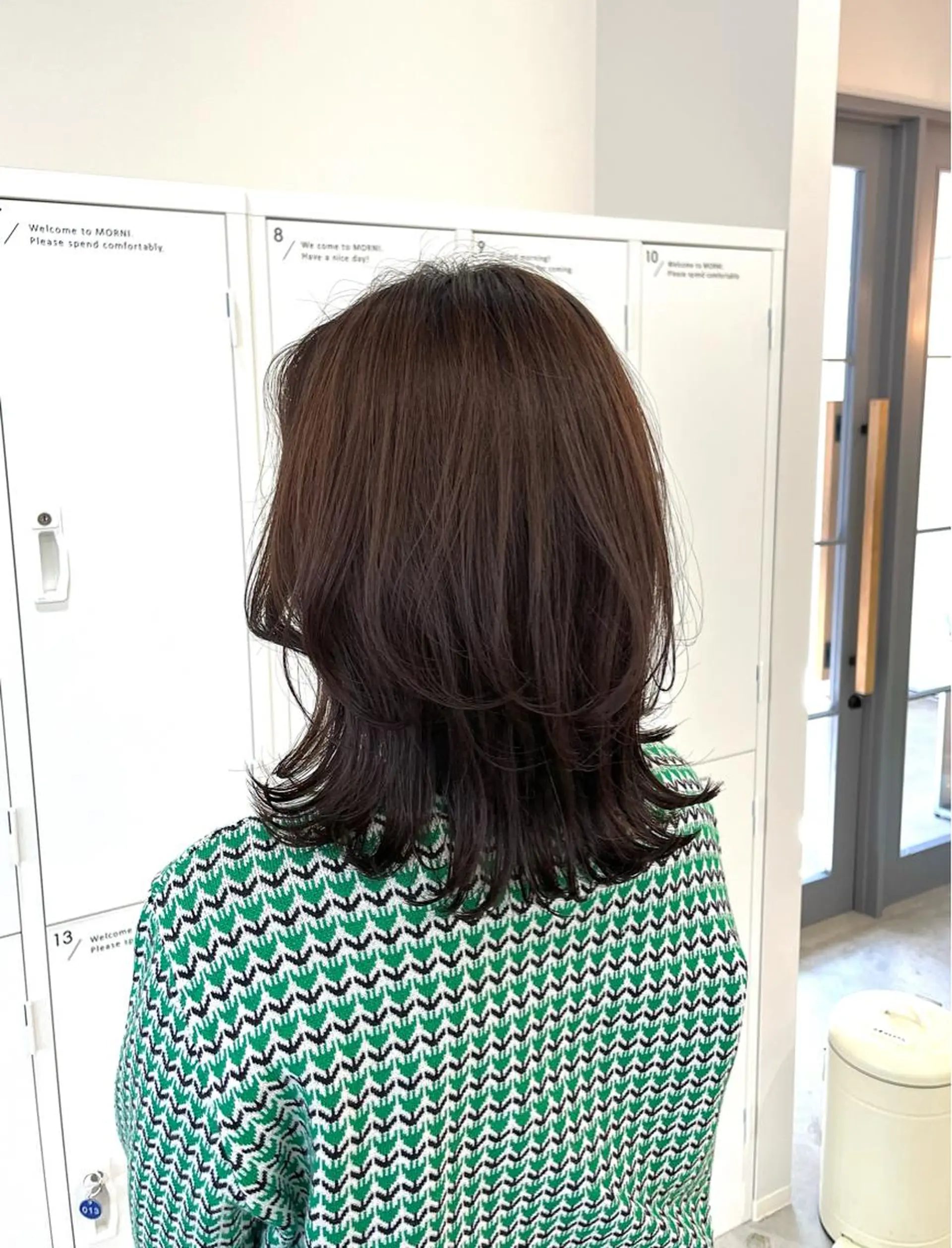 ミディアム レイヤーカット 神原 茉依🩰🪩のヘアスタイル