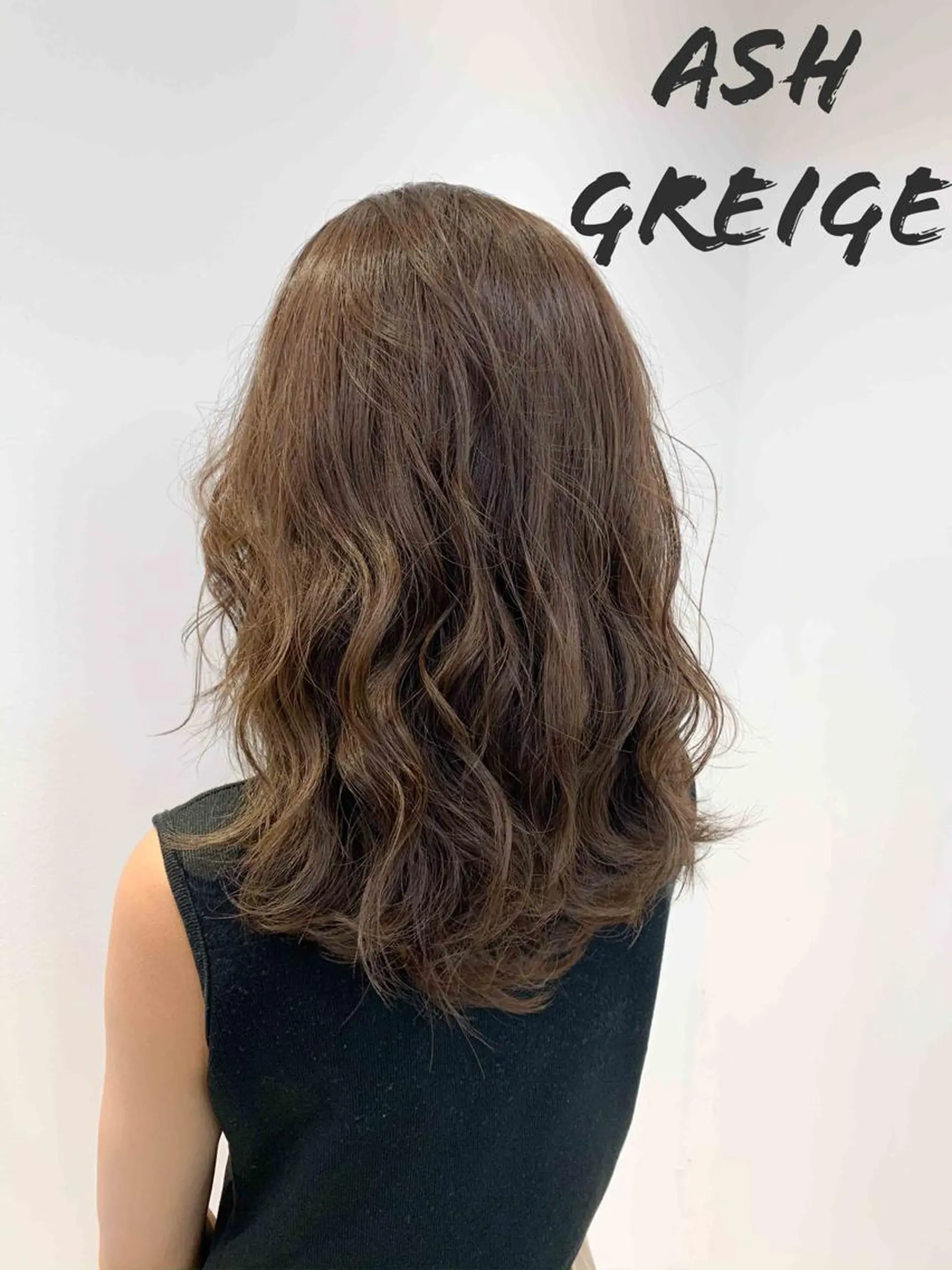 セミロング カラー 縮毛矯正/髪質改善 /韓国風　山川春輝のヘアスタイル