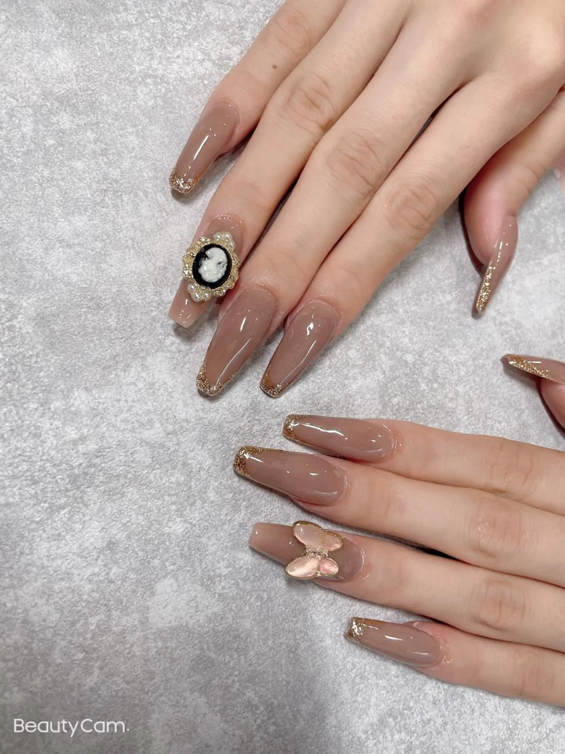 セミロング ネイル 《LB》ラブリエ Nail&eyeのマツエク・マツパデザイン
