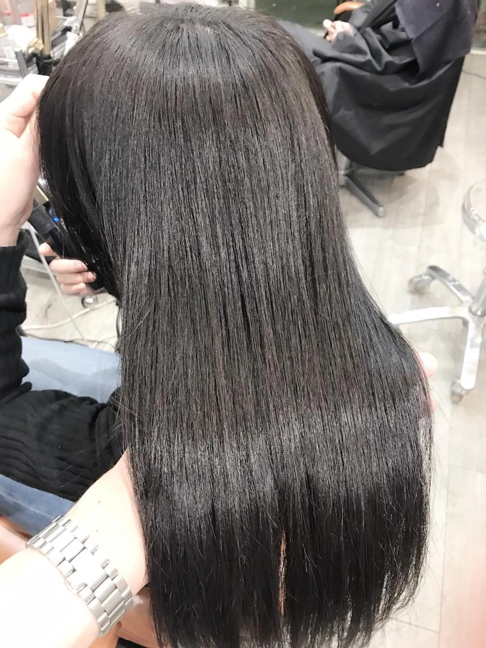 カラー アッシュ ブルーカラー ブルーアッシュ ヘアカラー トリートメント ヘッドスパ グレージュ/髪質改善 Yamato.hのヘアスタイル