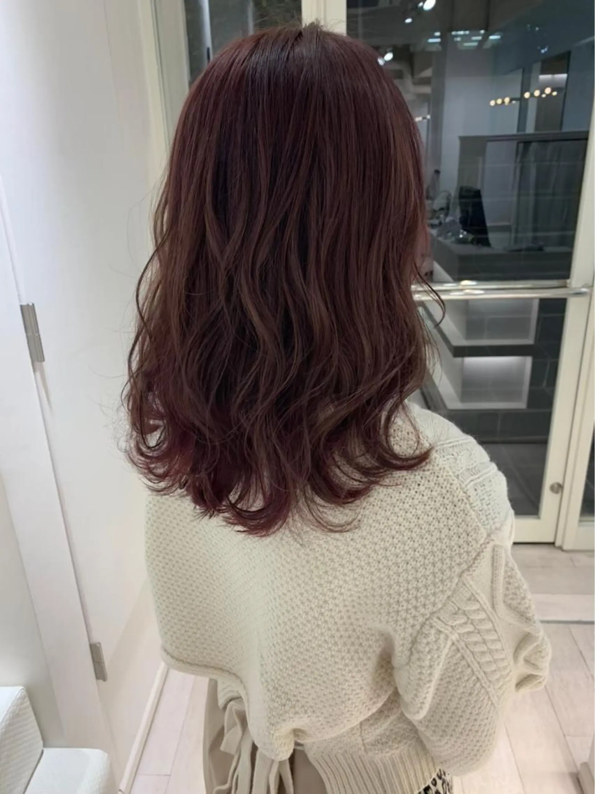 セミロング Okamura Chisatoのヘアスタイル