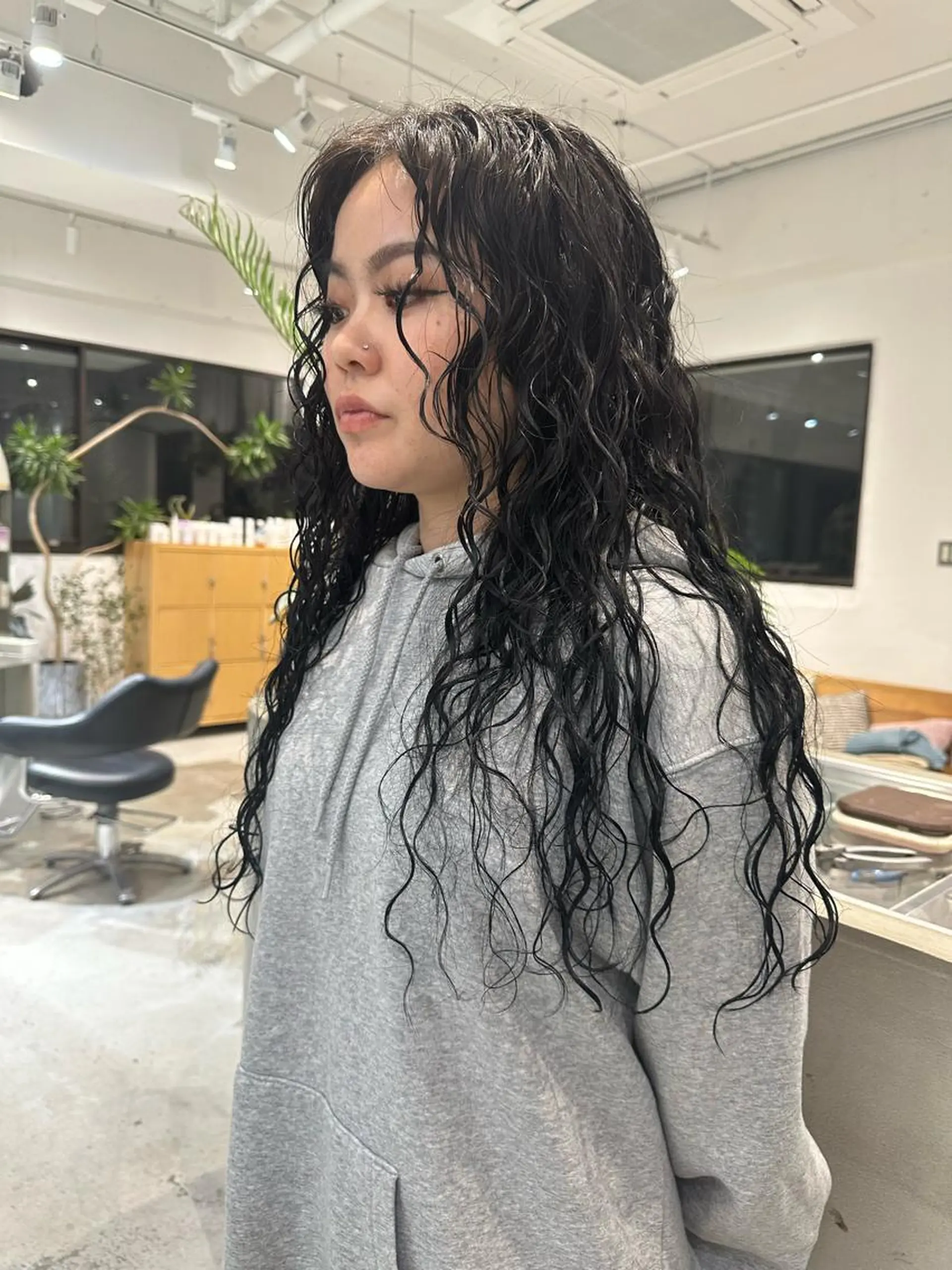 ロング パーマ Tetta 🤙のヘアスタイル