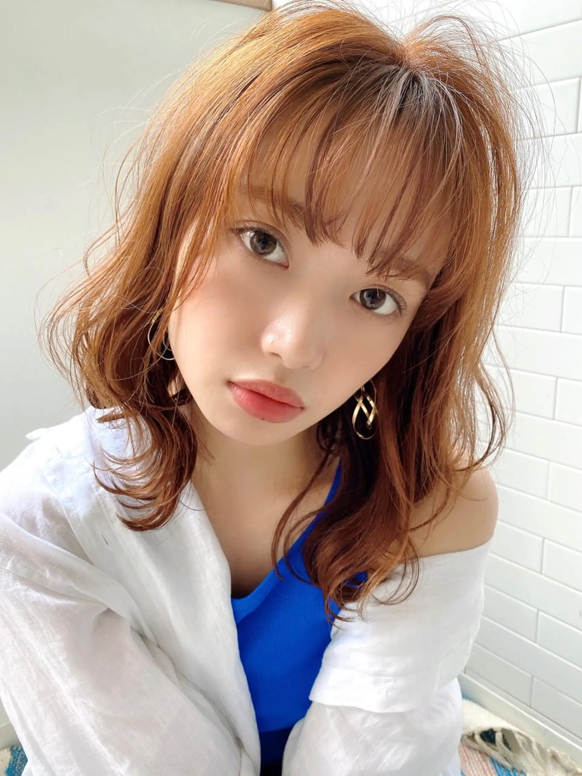 ミディアム カット ヘアカラー トリートメント 🔥似合わせのプロ 🔥REGOのヘアスタイル