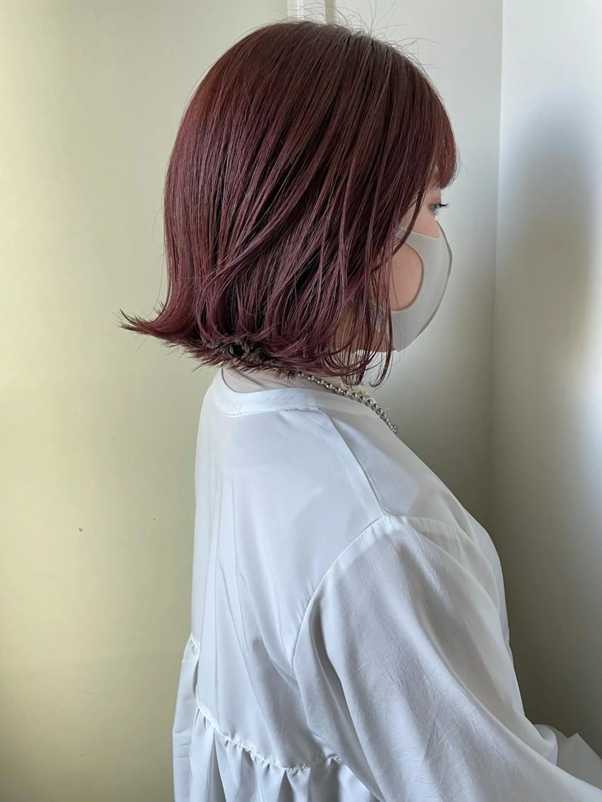 ミディアム カラー アッシュ ハイライトカラー ハイトーンカラー イルミナカラー インナーカラー ヘアカラー トリートメント 江上拓郎/ショート /酸性ストレートのヘアスタイル