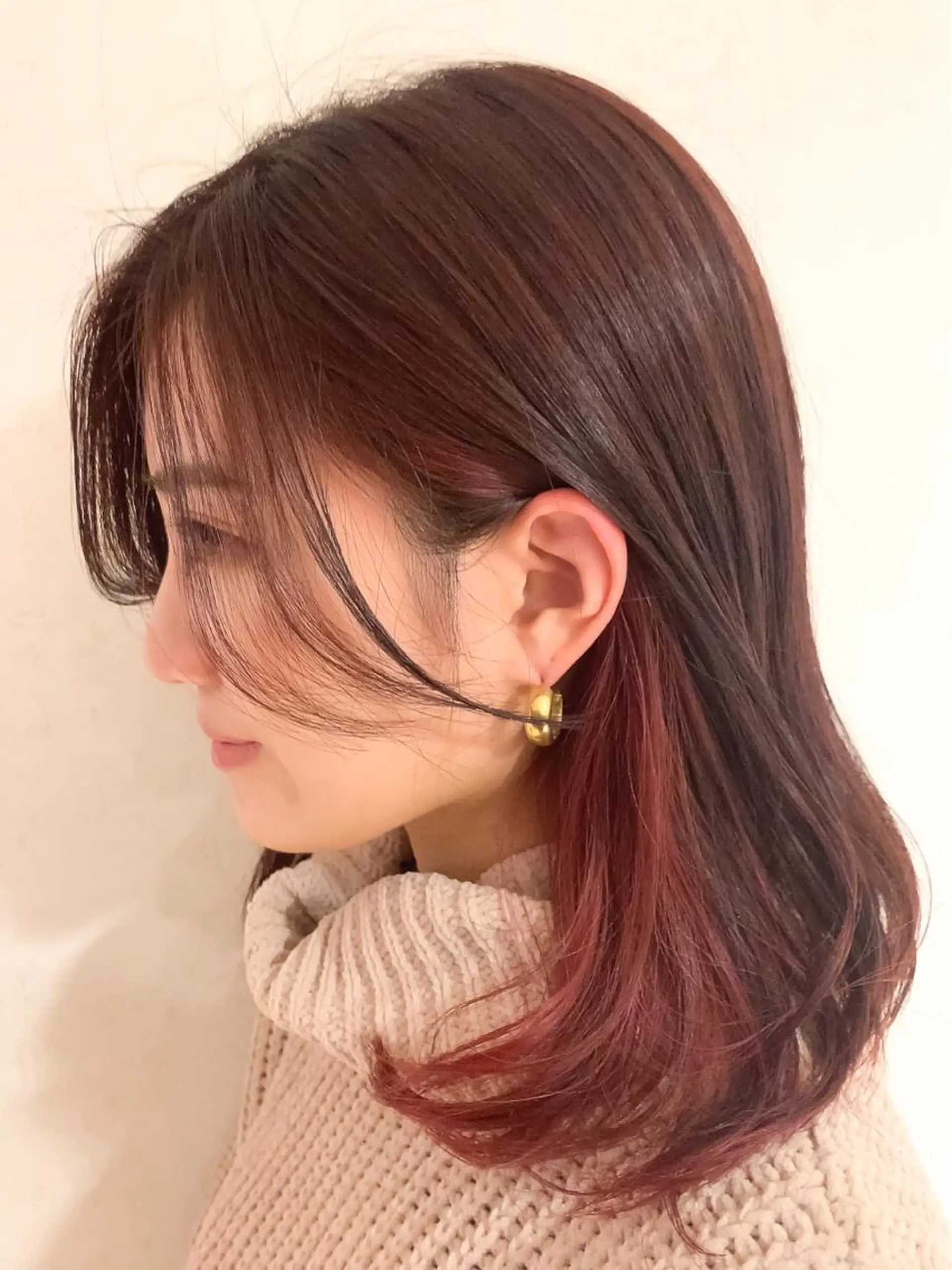 ミディアム 市村 正義のヘアスタイル