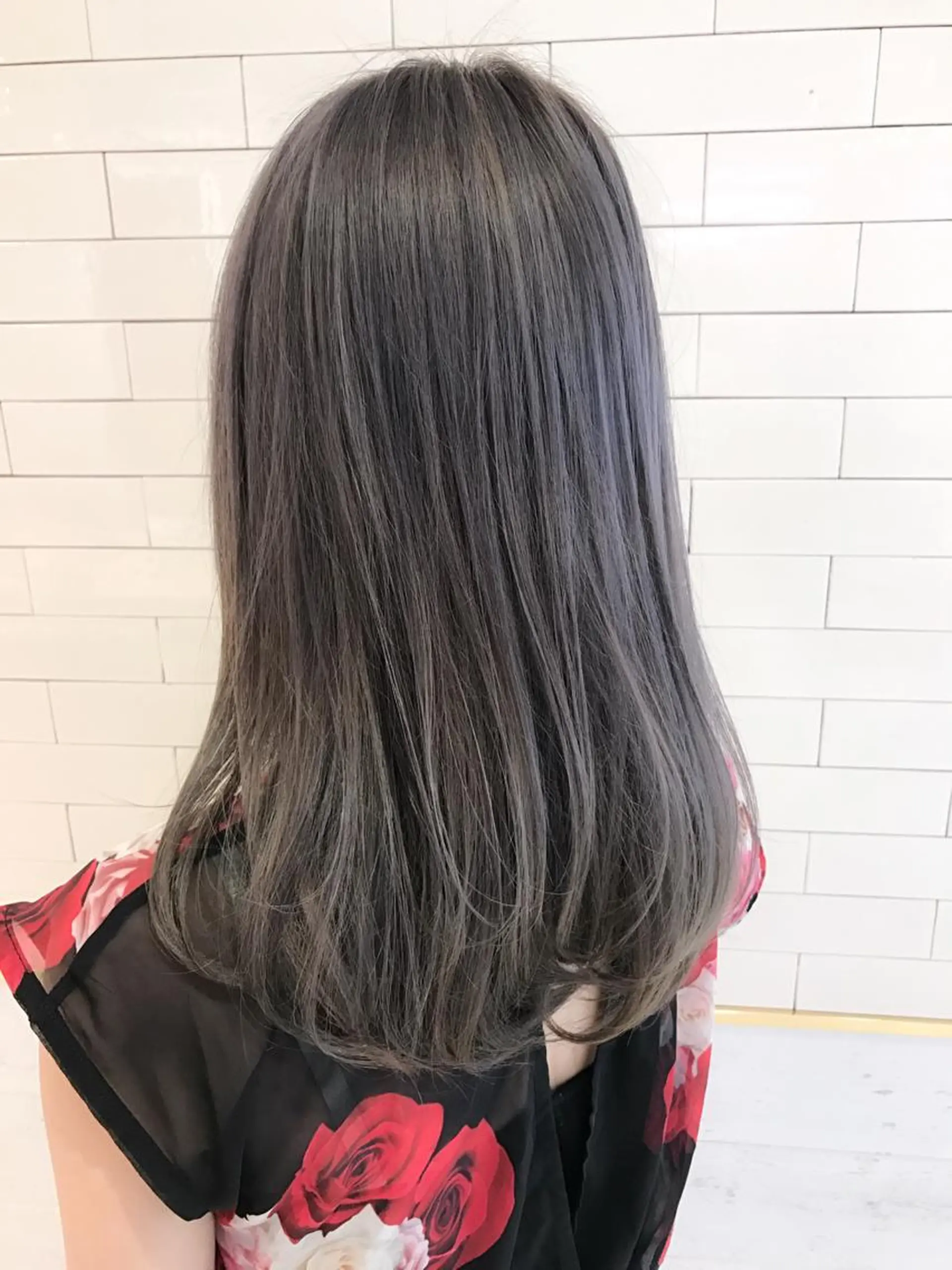 ミディアム カラー パープルカラー 🧡ショートの達人 🧡SHOのヘアスタイル