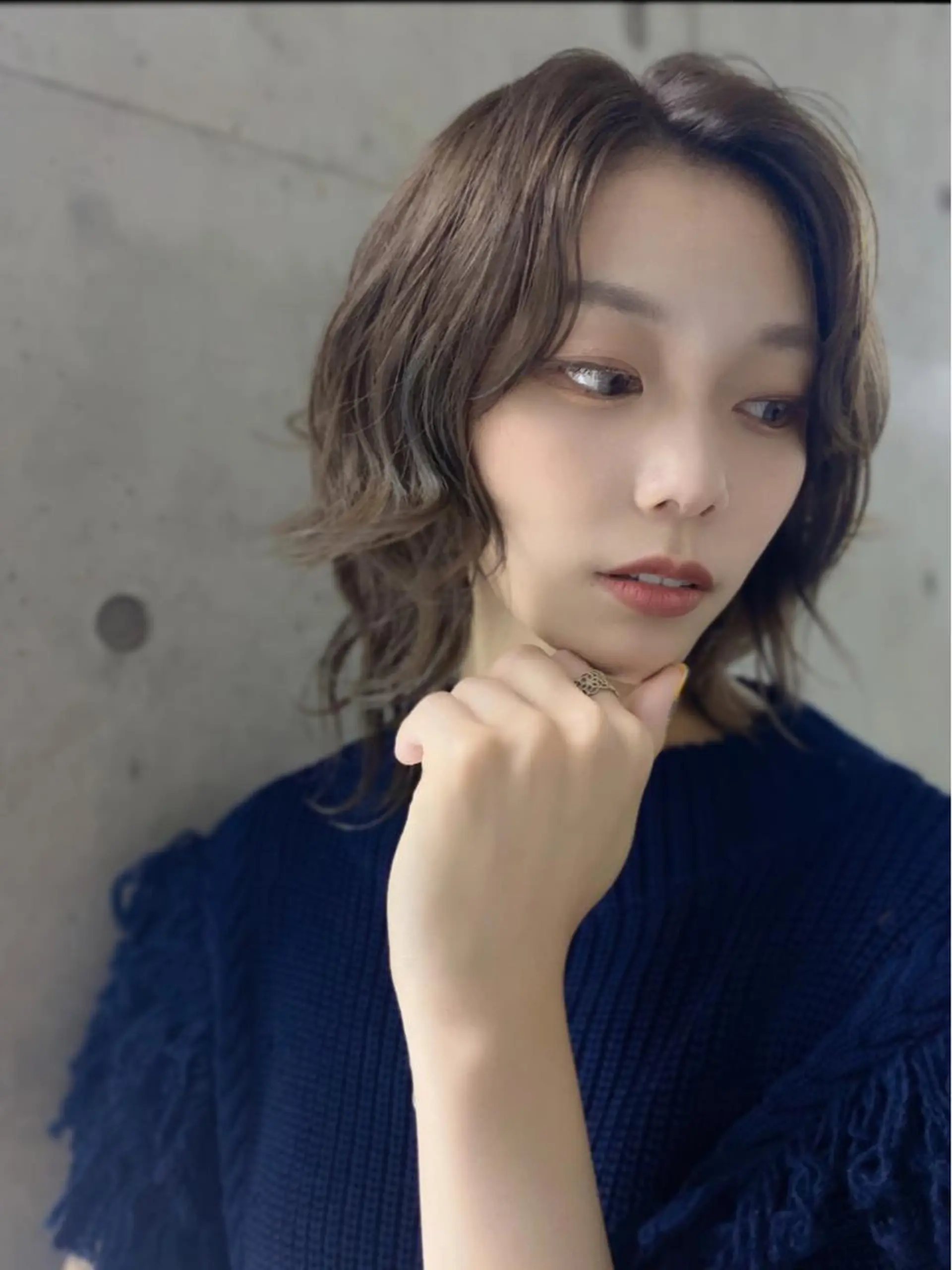 ミディアム カラー 銀座/カラー 🎀momo🎀のヘアスタイル