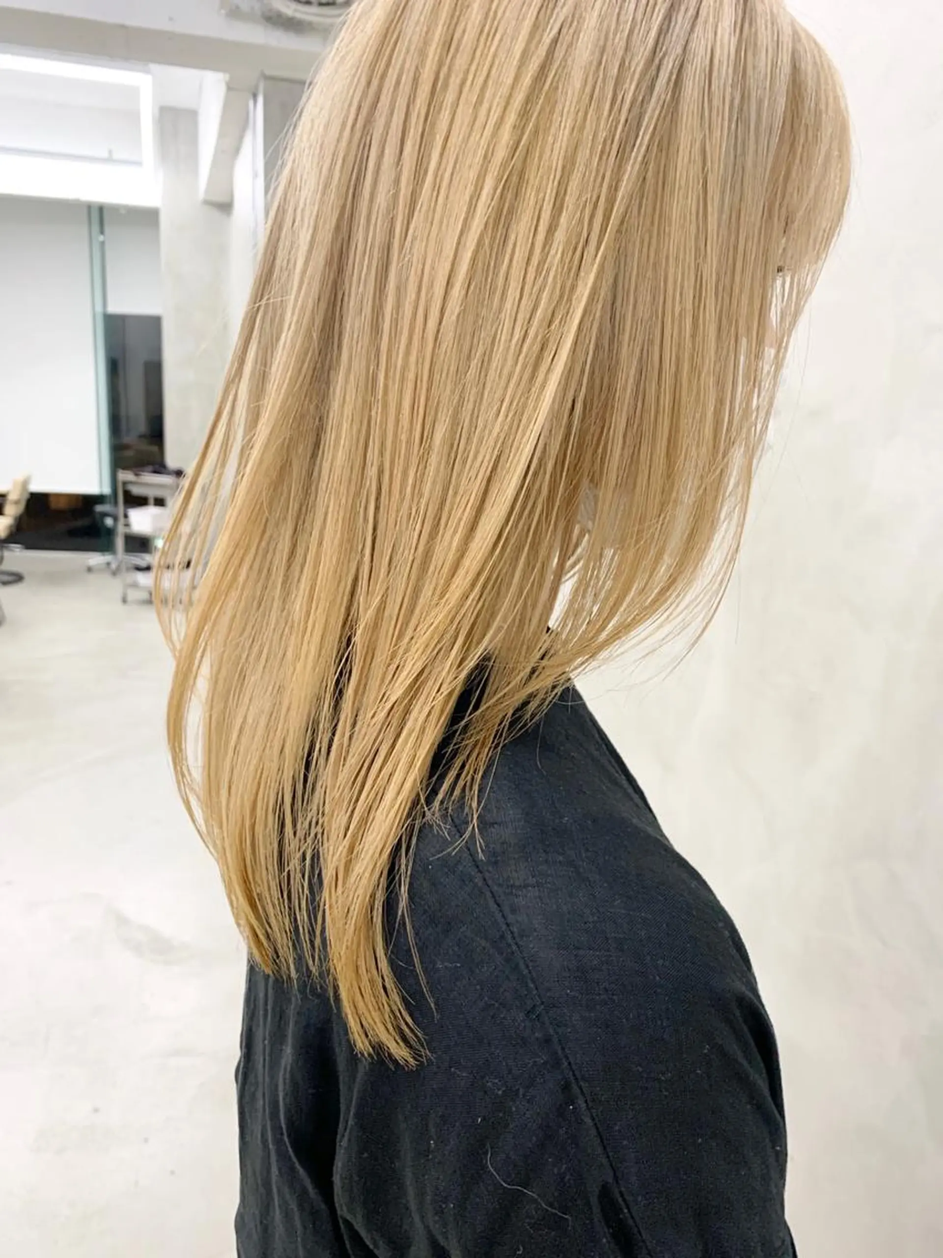 カラー ベージュカラー ミルクティーベージュ 学生 ヘッドスパ (女性限定)🍋モエのヘアスタイル