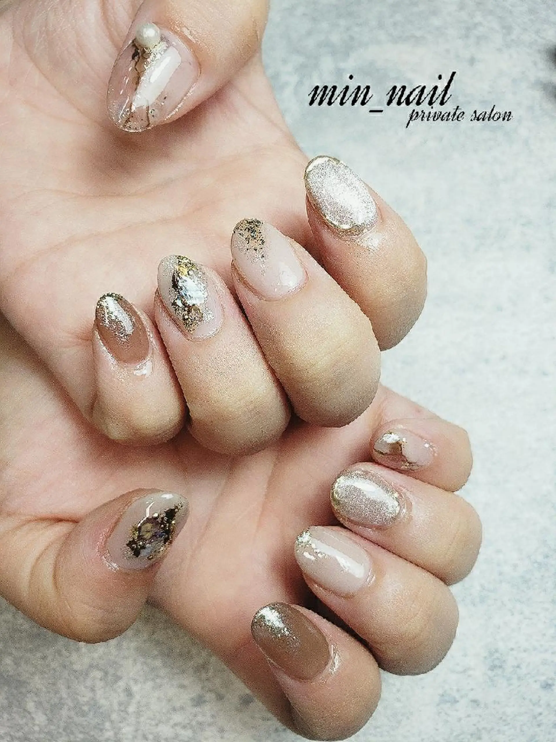 ネイル ハンドネイル プライベートサロン lienのネイルデザイン