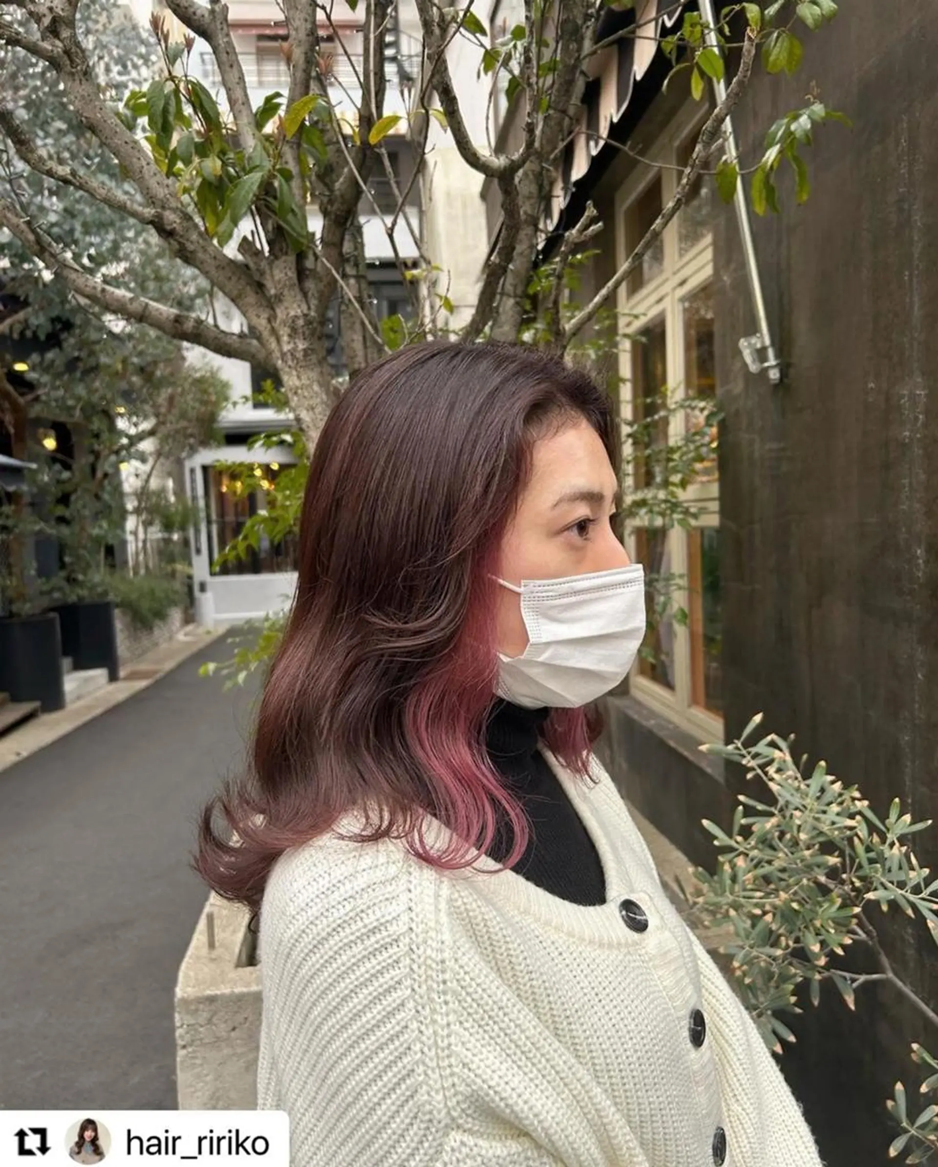 ミディアム カラー メンズ メンズブリーチ メンズハイトーン メンズインナーカラー ベージュカラー ブリーチ 🩷Eny terrace🩷のヘアスタイル