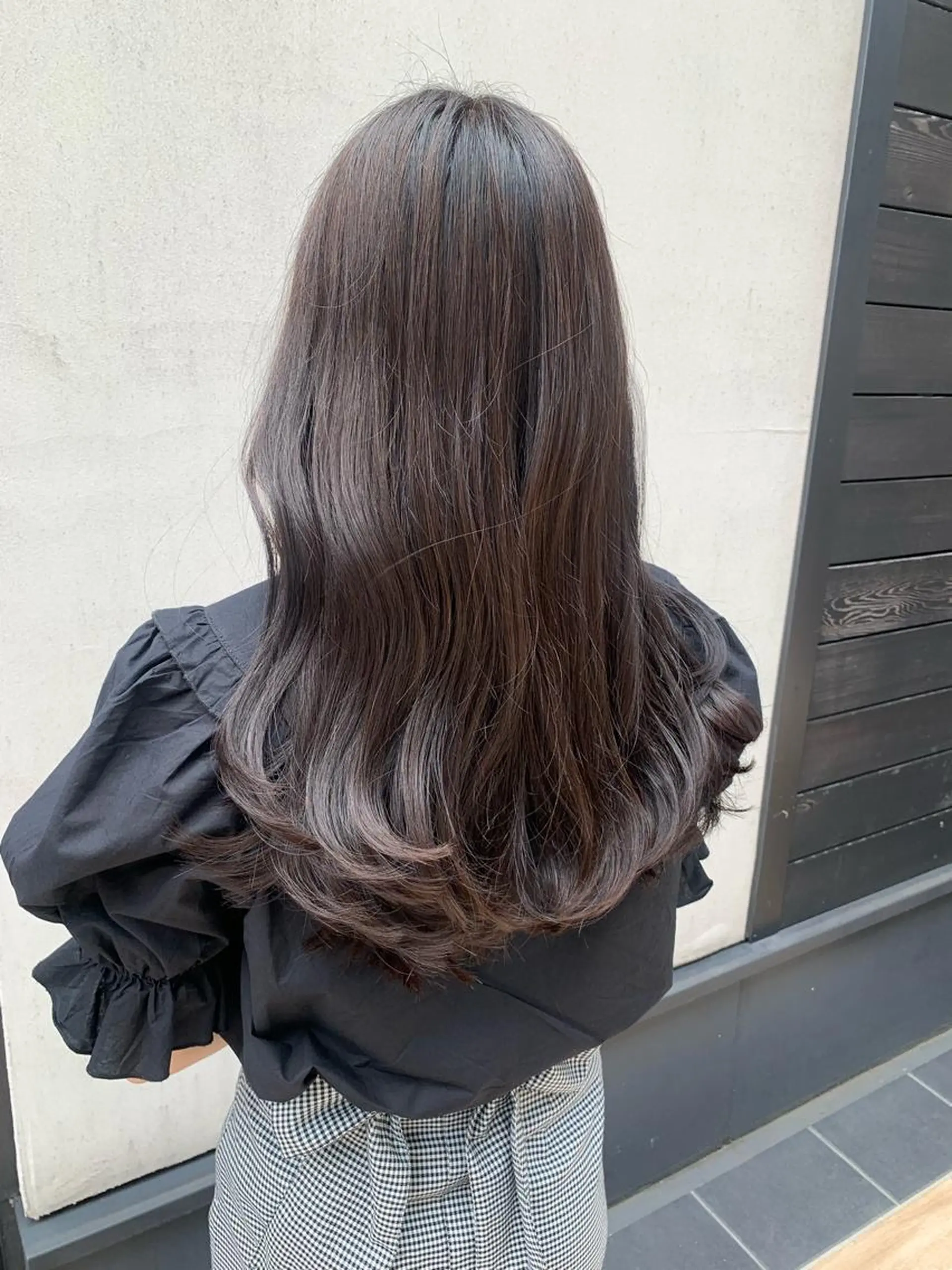 ロング カラー ヘアアレンジ カット ヘアカラー トリートメント yuka .のヘアスタイル